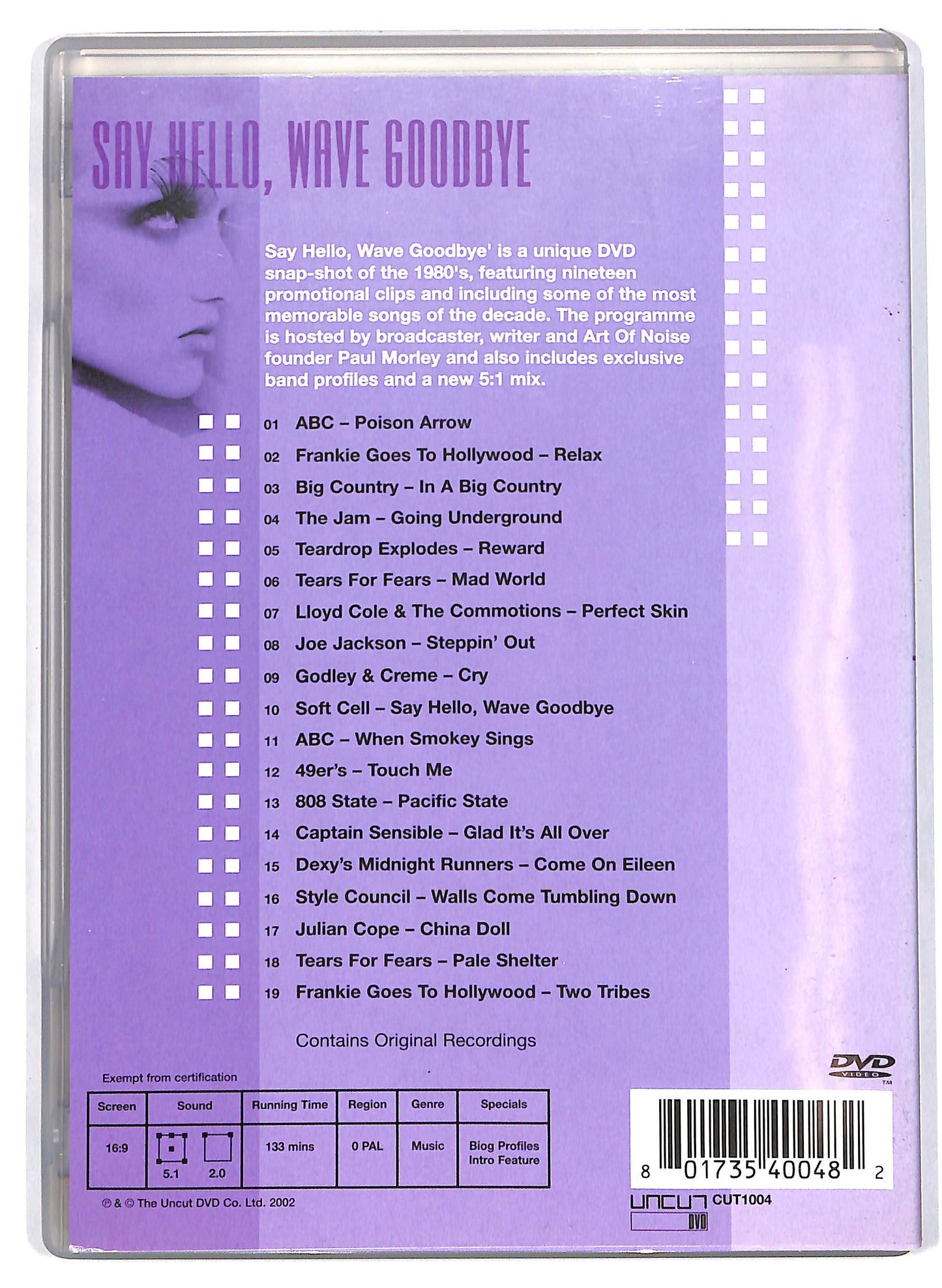 EBOND Various  Say Hello, Wave Goodbye DVD D639835