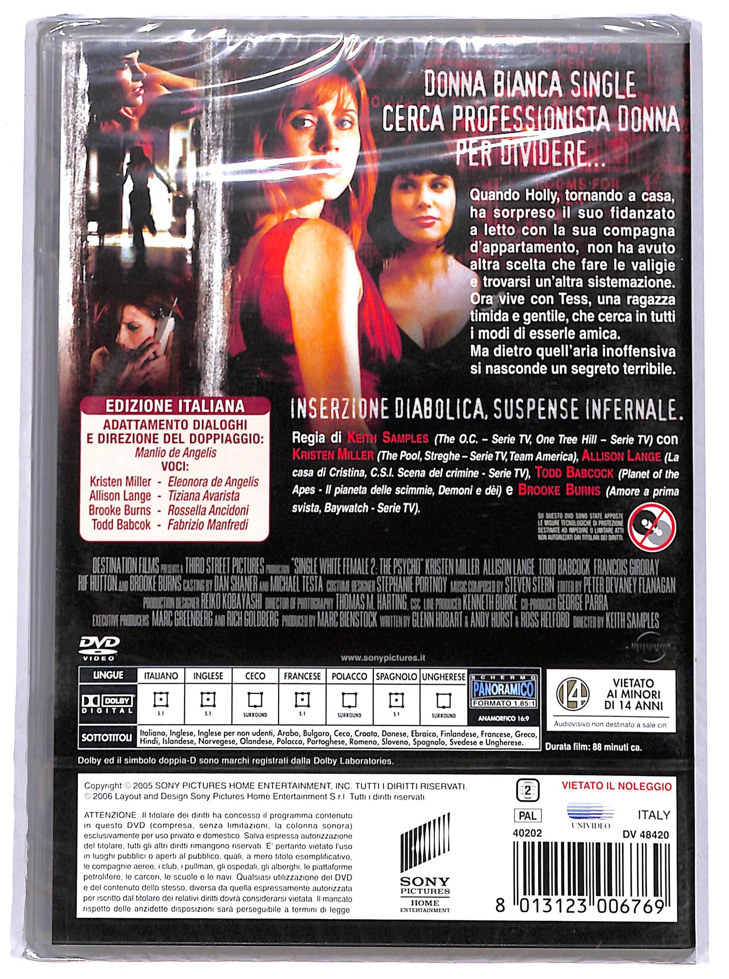 EBOND inserzione pericolosa 2 DVD D640013
