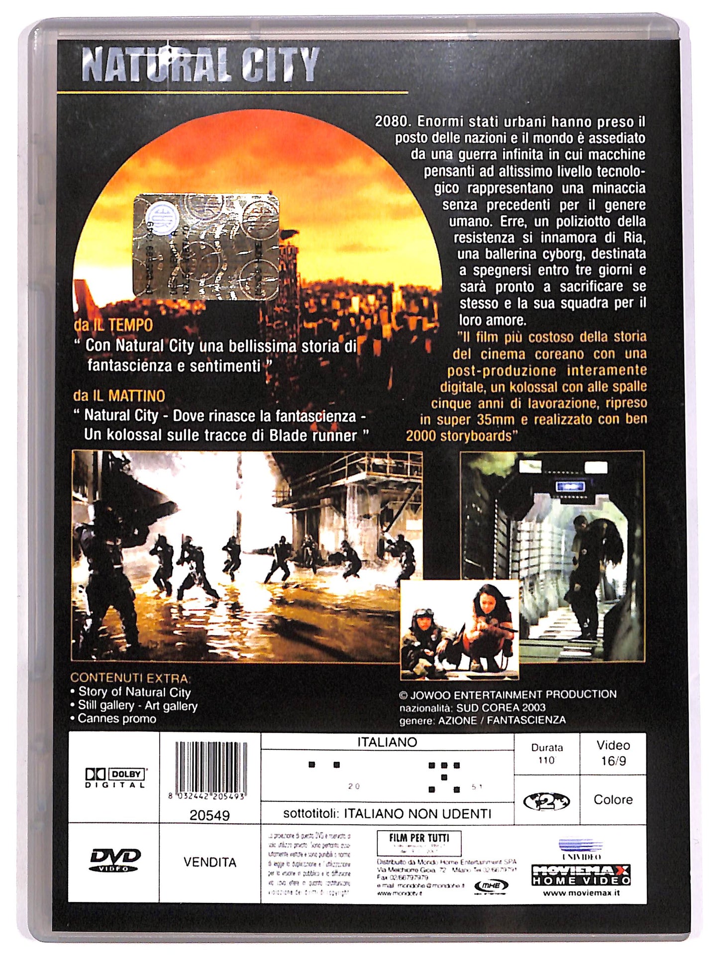 EBOND Natural City DVD D640131