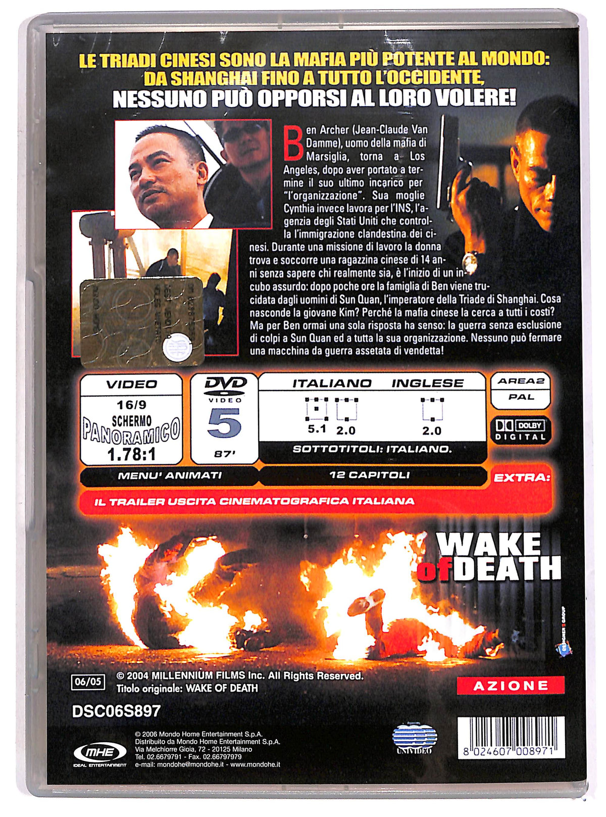 EBOND Wake of Death DVD D640202