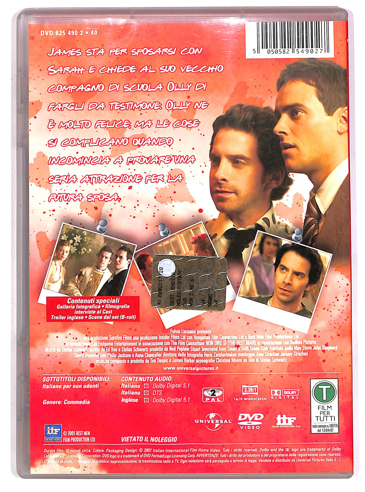 EBOND Non dire si - L'amore sta per sorprenderti DVD D640248