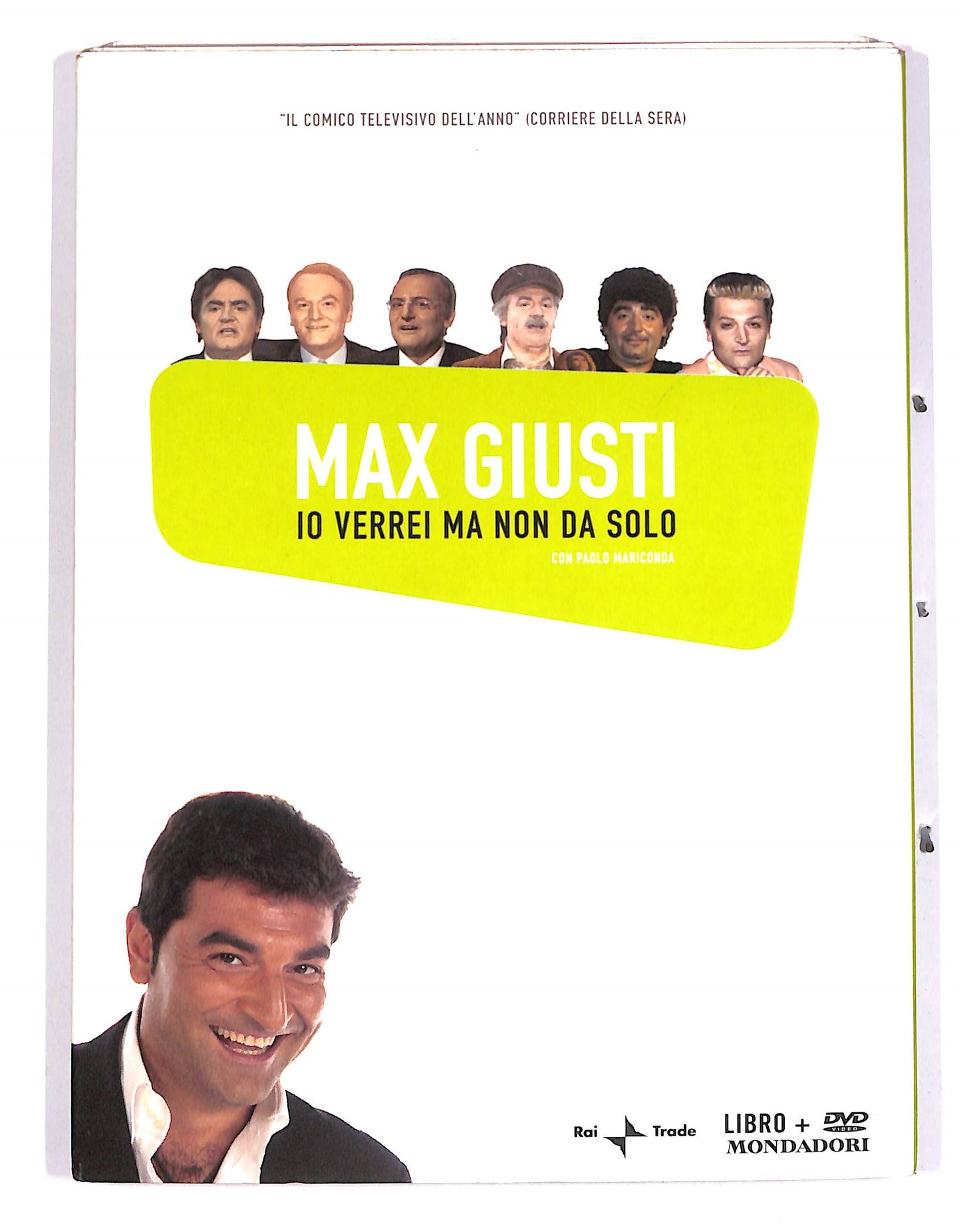 EBOND Max Giusti - Io verre ma non da solo DVD+Libro EDITORIALE DVD D640327