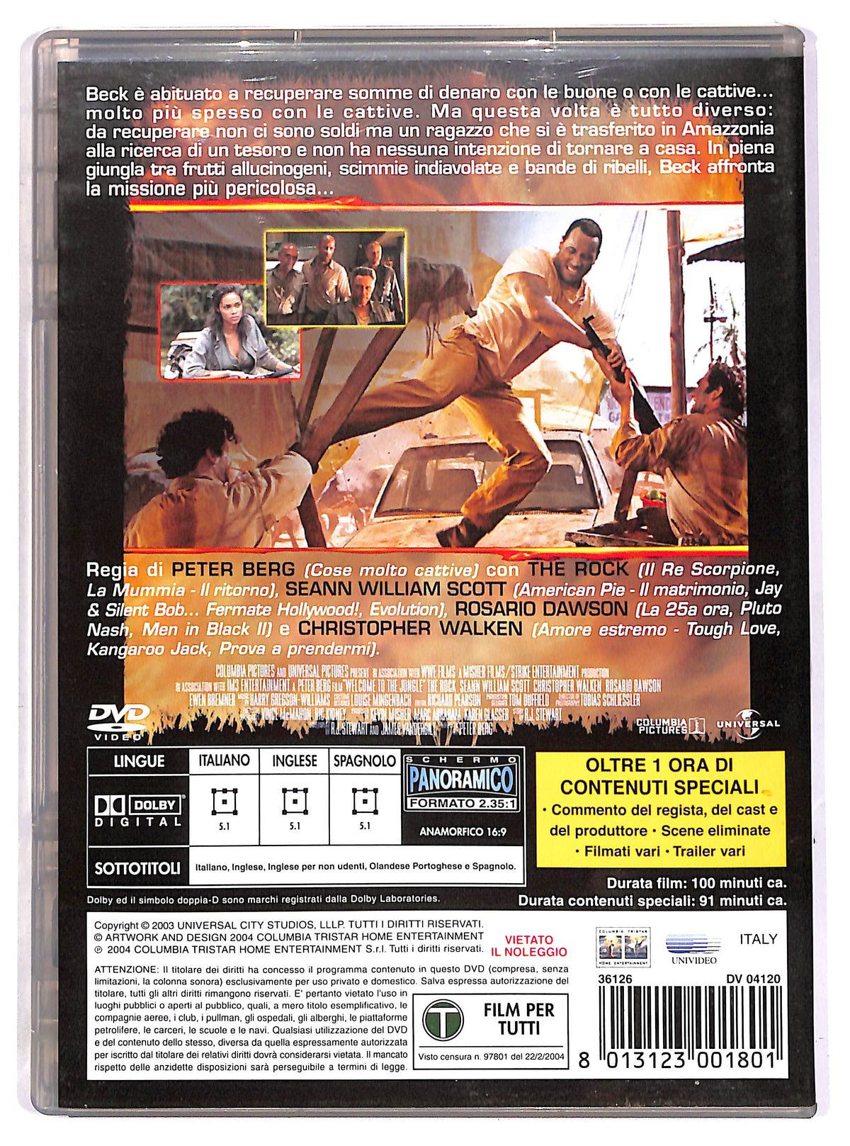 EBOND Il tesoro dell'Amazzonia DVD D640333