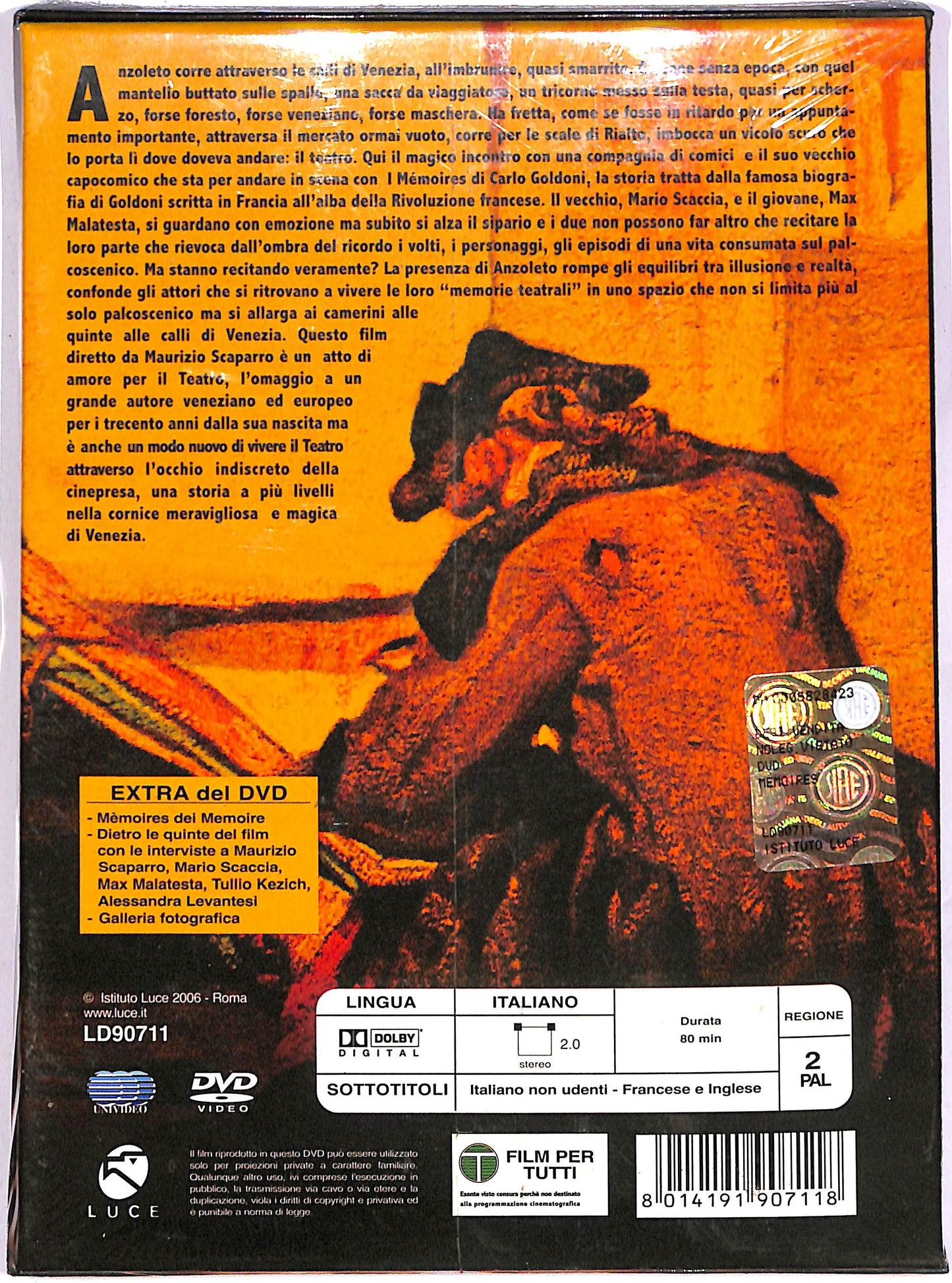 EBOND Memoires DVD D640620