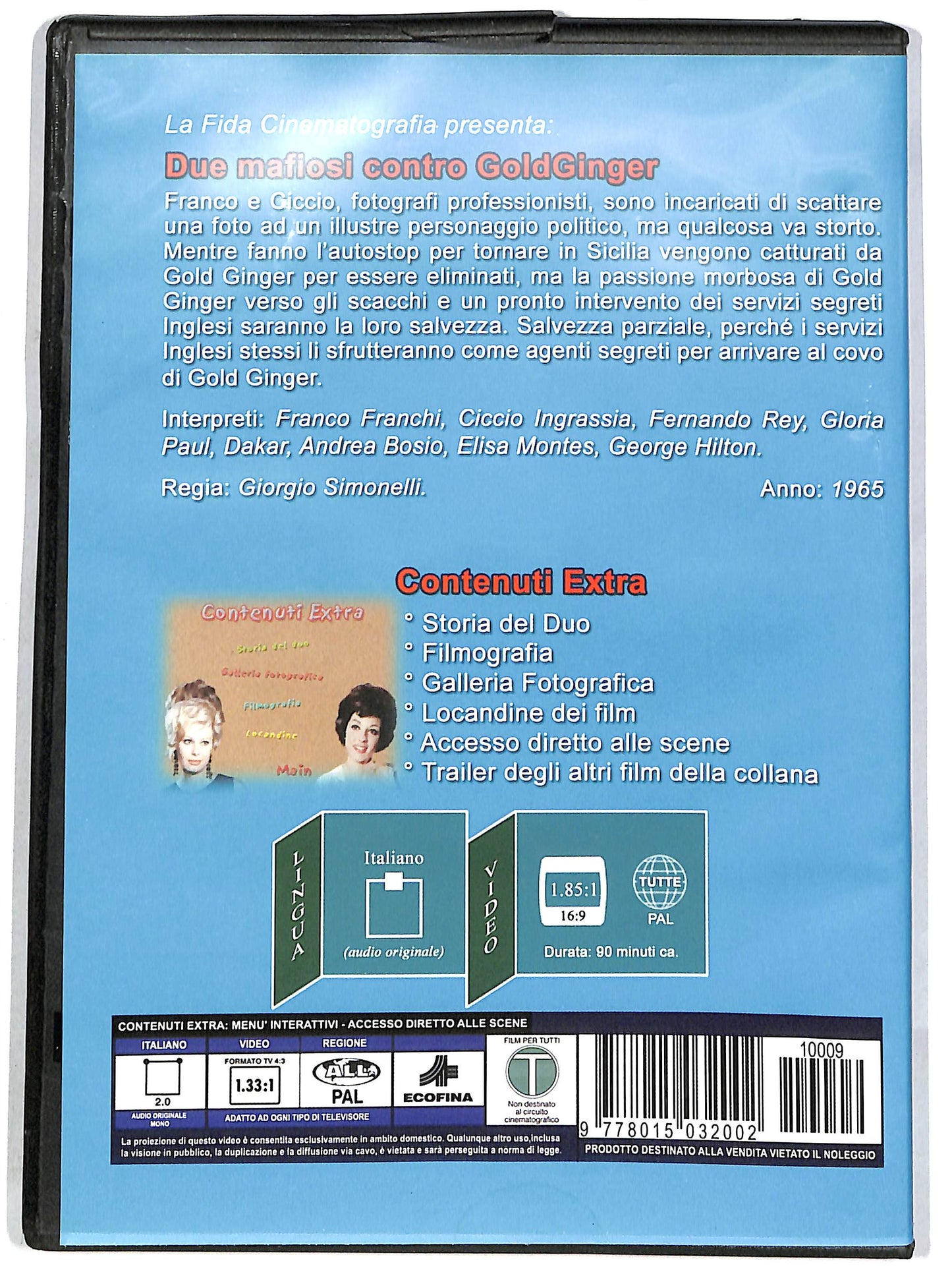 EBOND Due mafiosi contro Goldginger DVD D640714