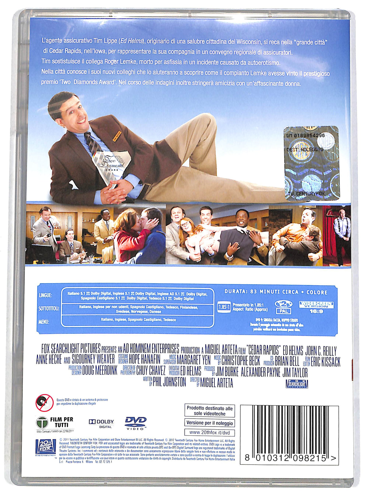 EBOND Benvenuti a Cedar Rapids Noleggio DVD D640729