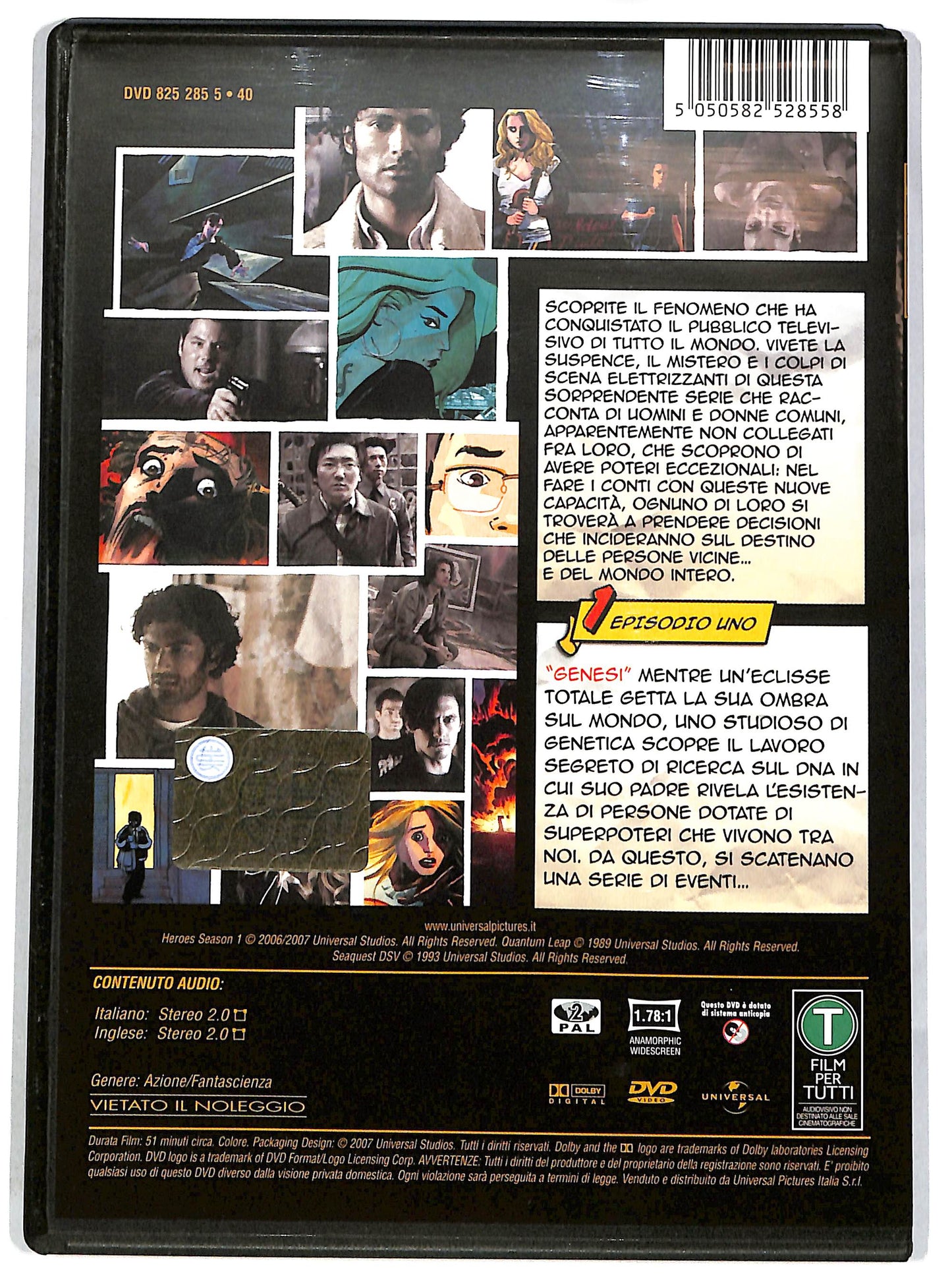EBOND Heroes - Genesi Stagione 1 Episodio 1 DVD D640730