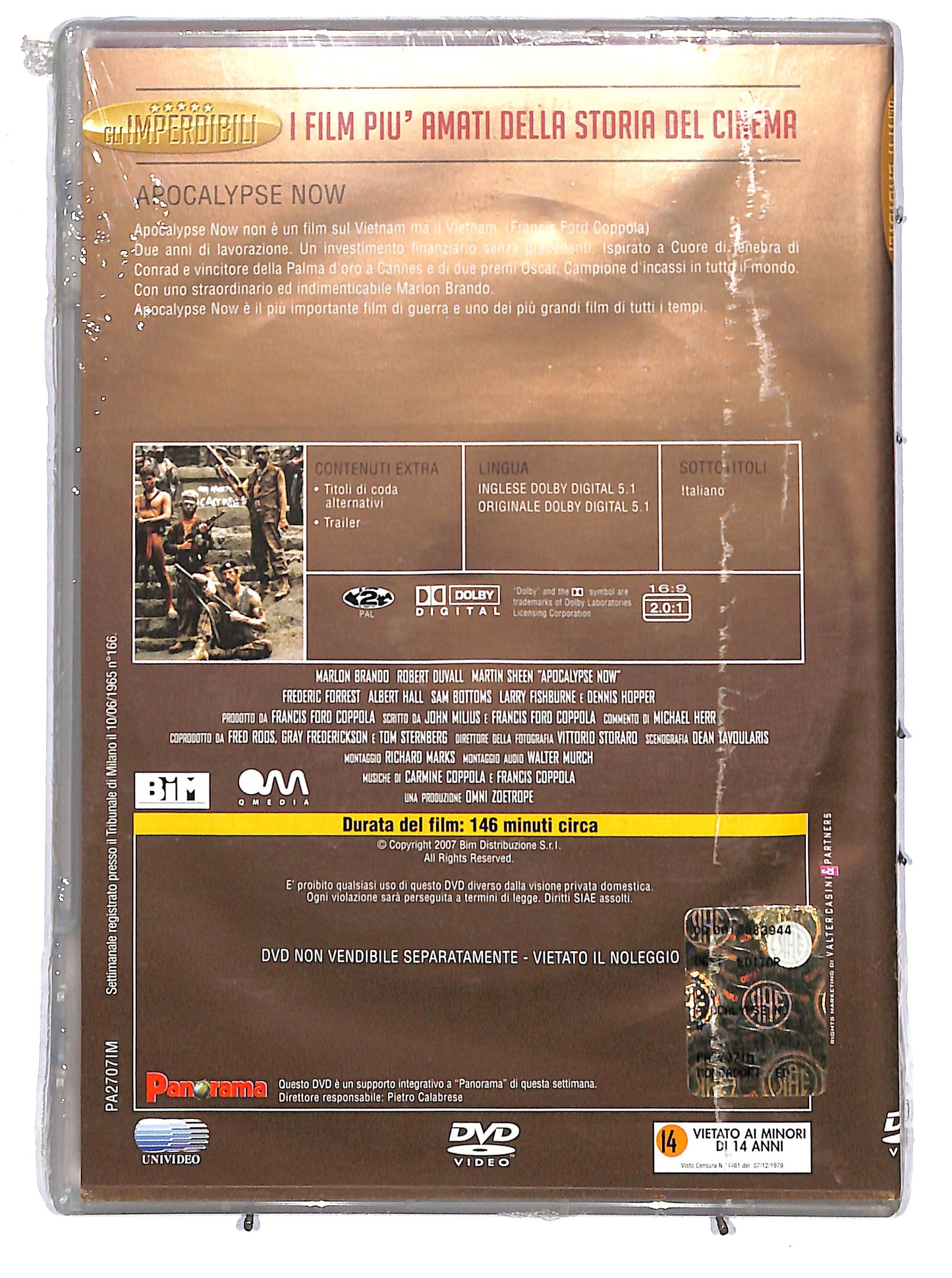 EBOND Apocalypse Now  EDITORIALE DVD D640861