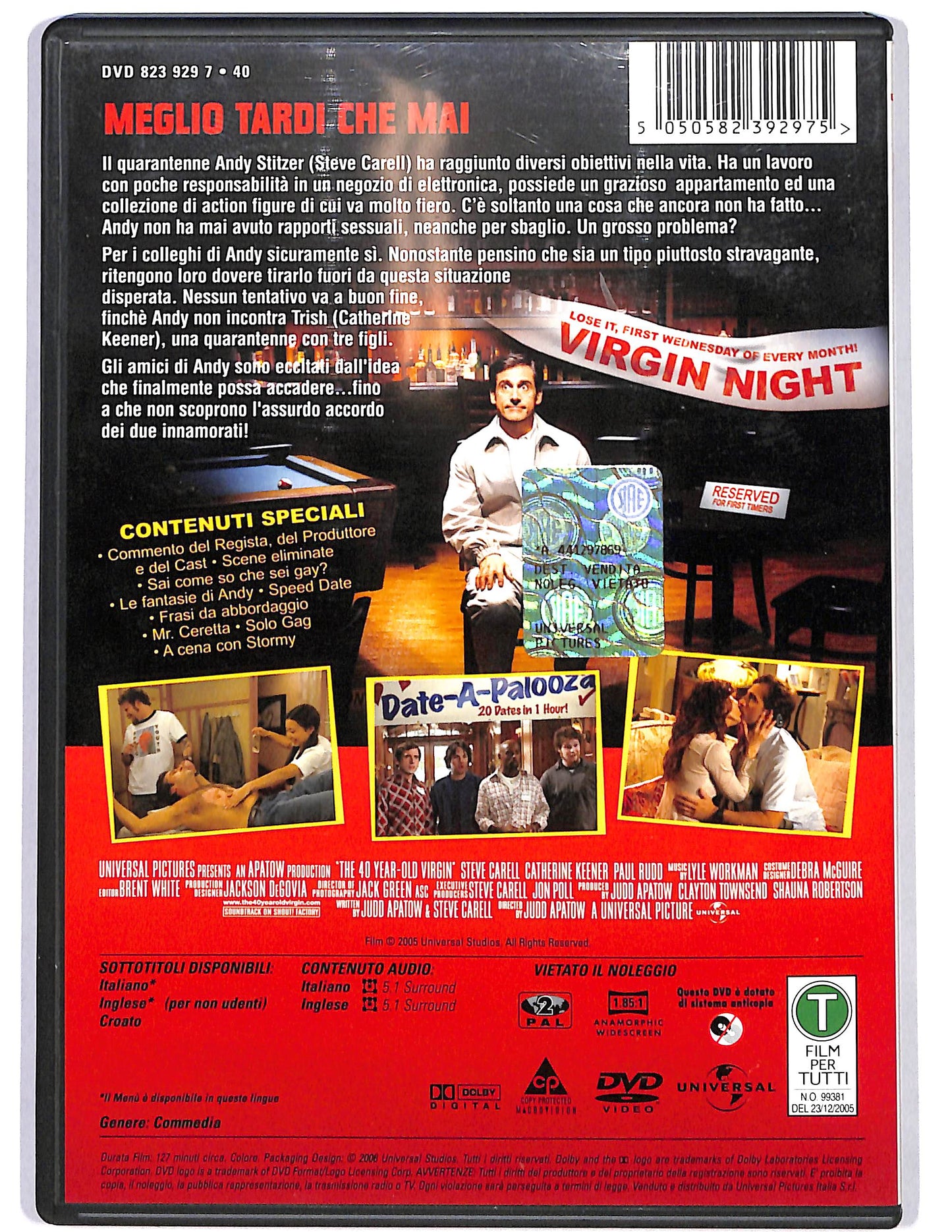 EBOND 40 anni vergine  DVD D641108