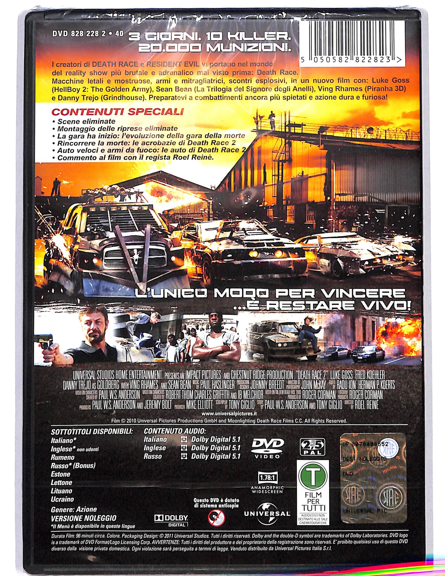 EBOND Death Race 2  NOLEGGIO DVD D641145