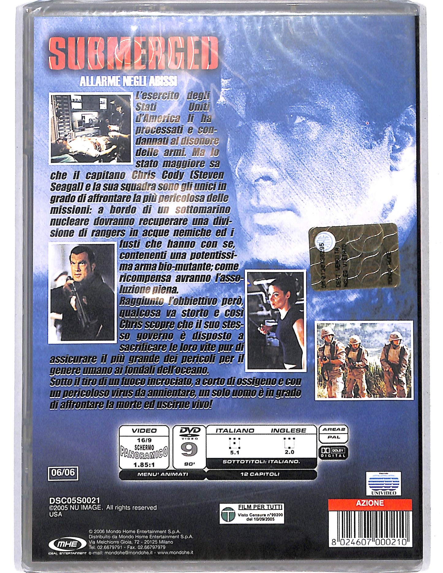 EBOND Submerged  Allarme negli abissi  DVD D641445