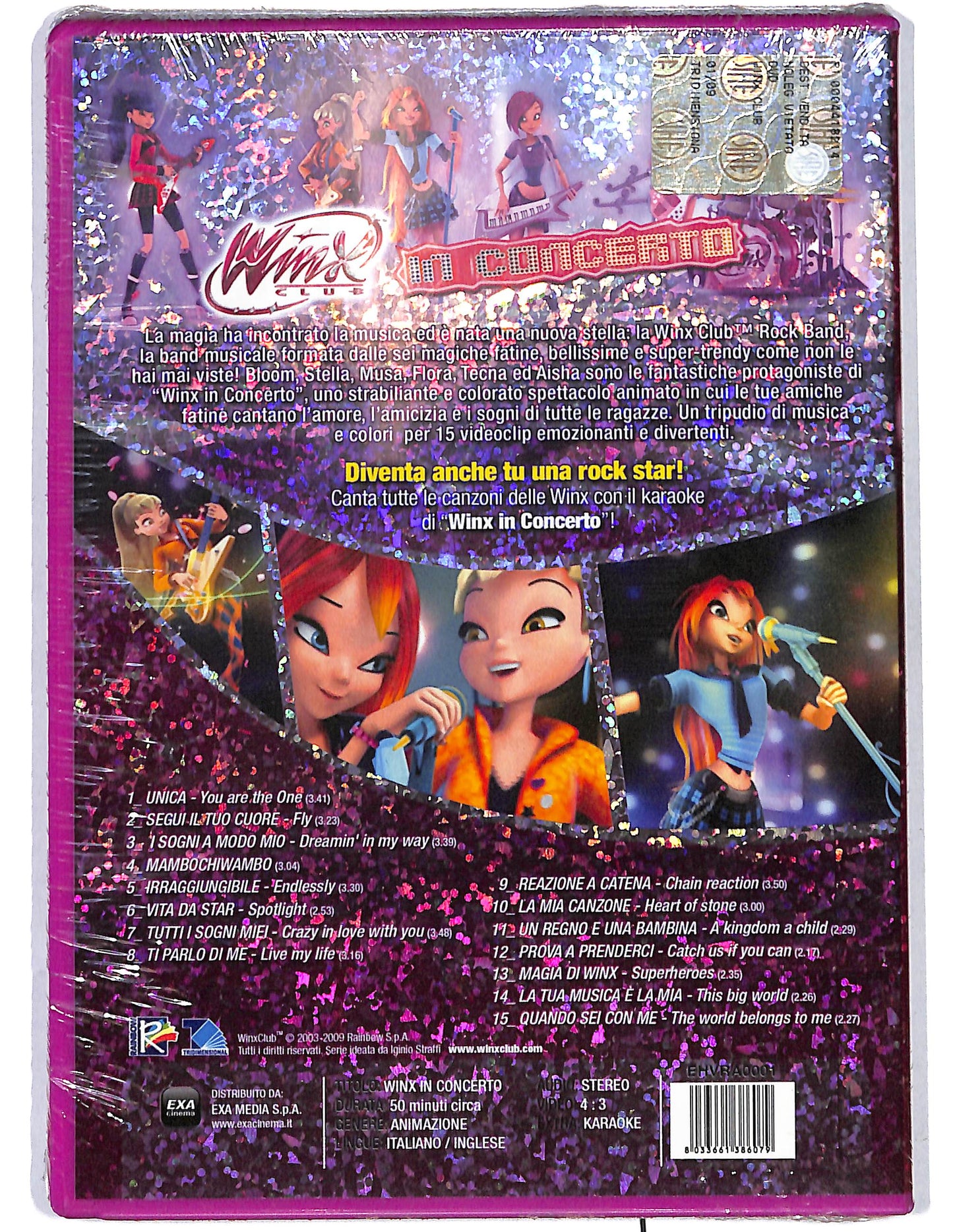 EBOND Winx club Il concerto  DVD D641540