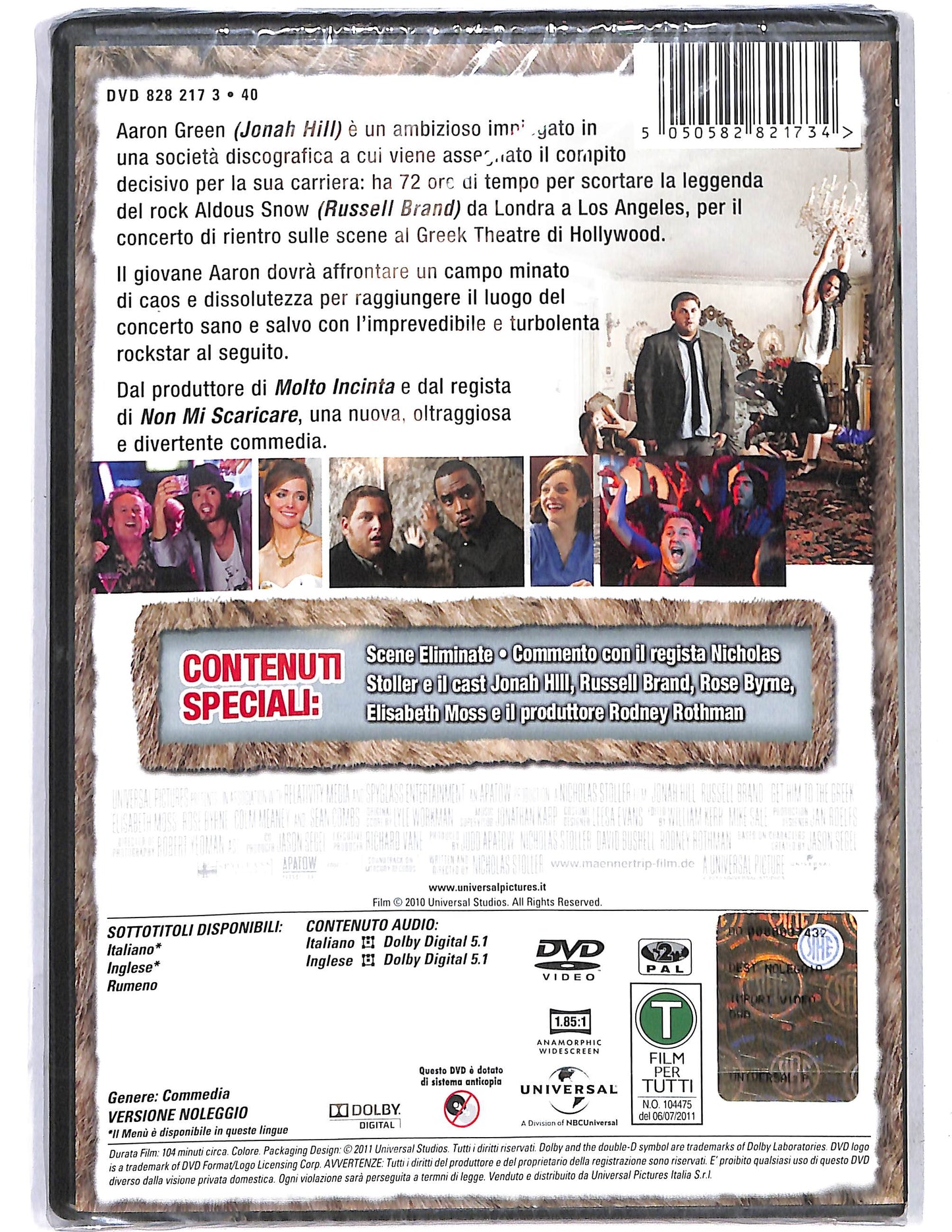 EBOND In viaggio con una rock star  NOLEGGIO DVD D641641