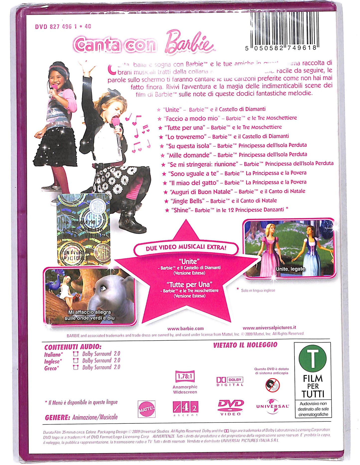 EBOND Canta con Barbie DVD D641644