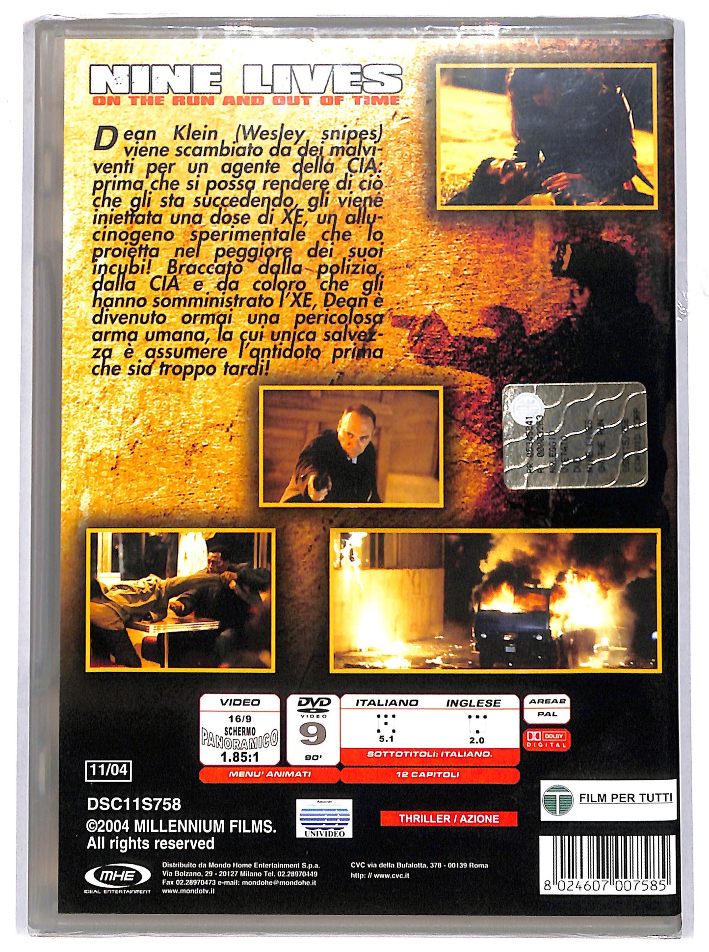 EBOND nine lives DVD D641918