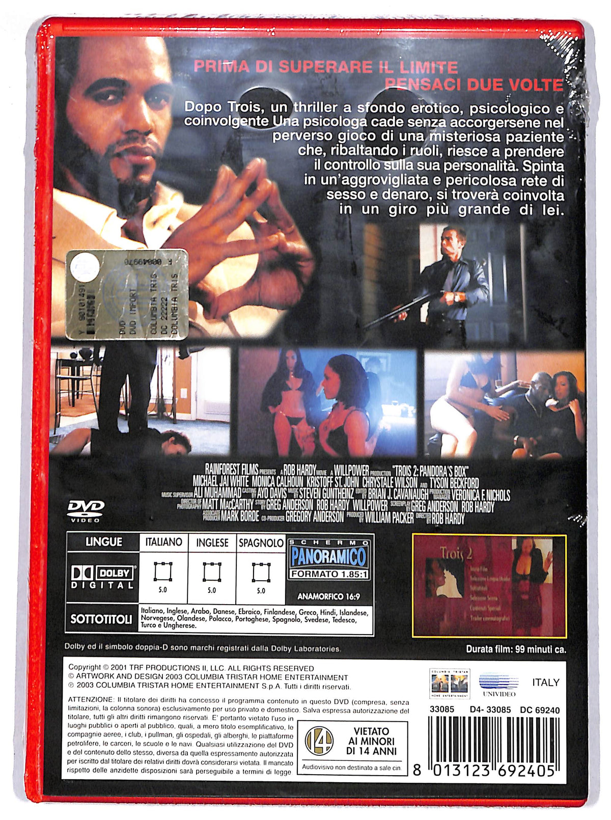 EBOND Trois 2  una relazione ambigua  DVD D641948