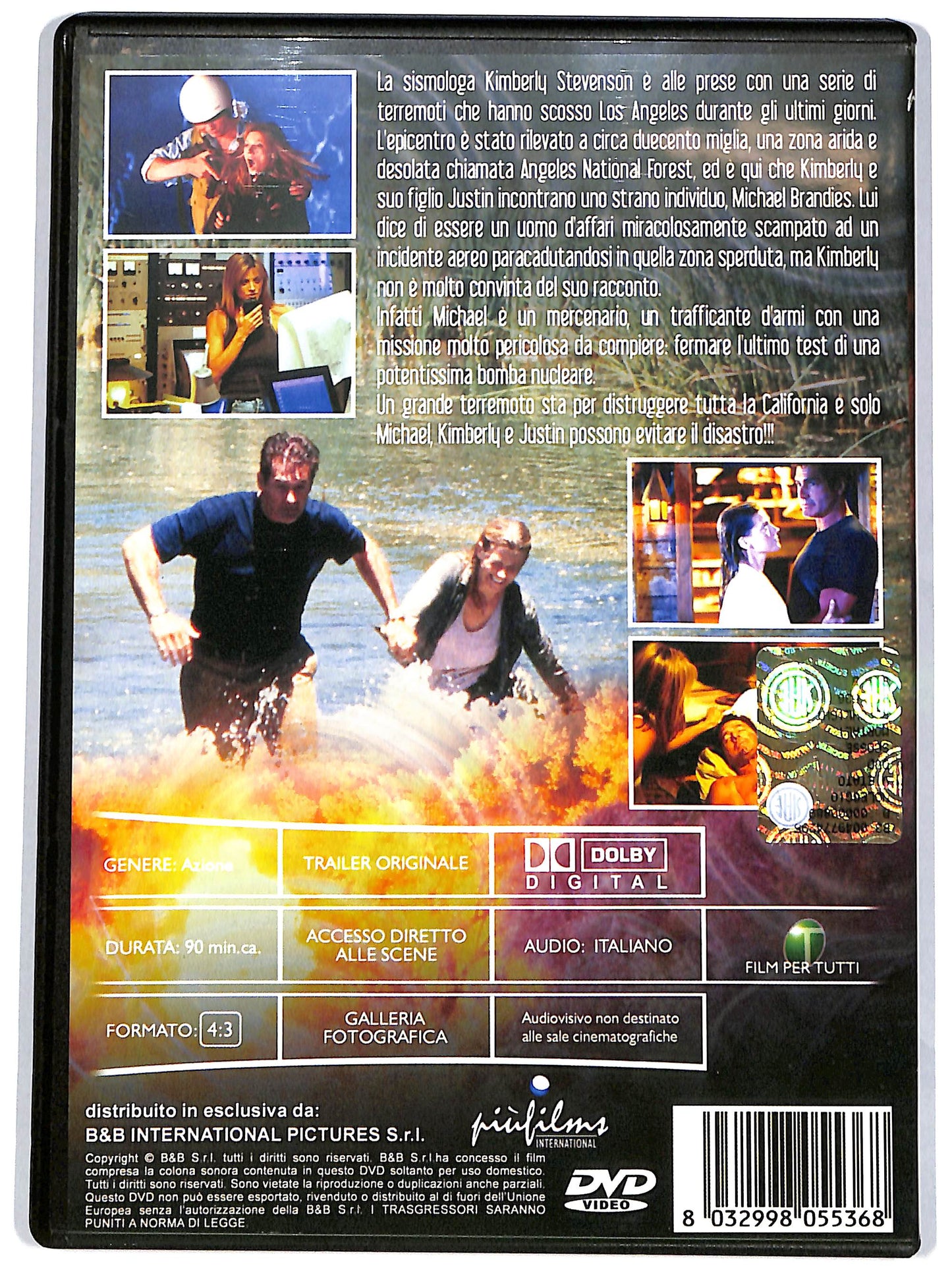 EBOND scosse mortali DVD D642158