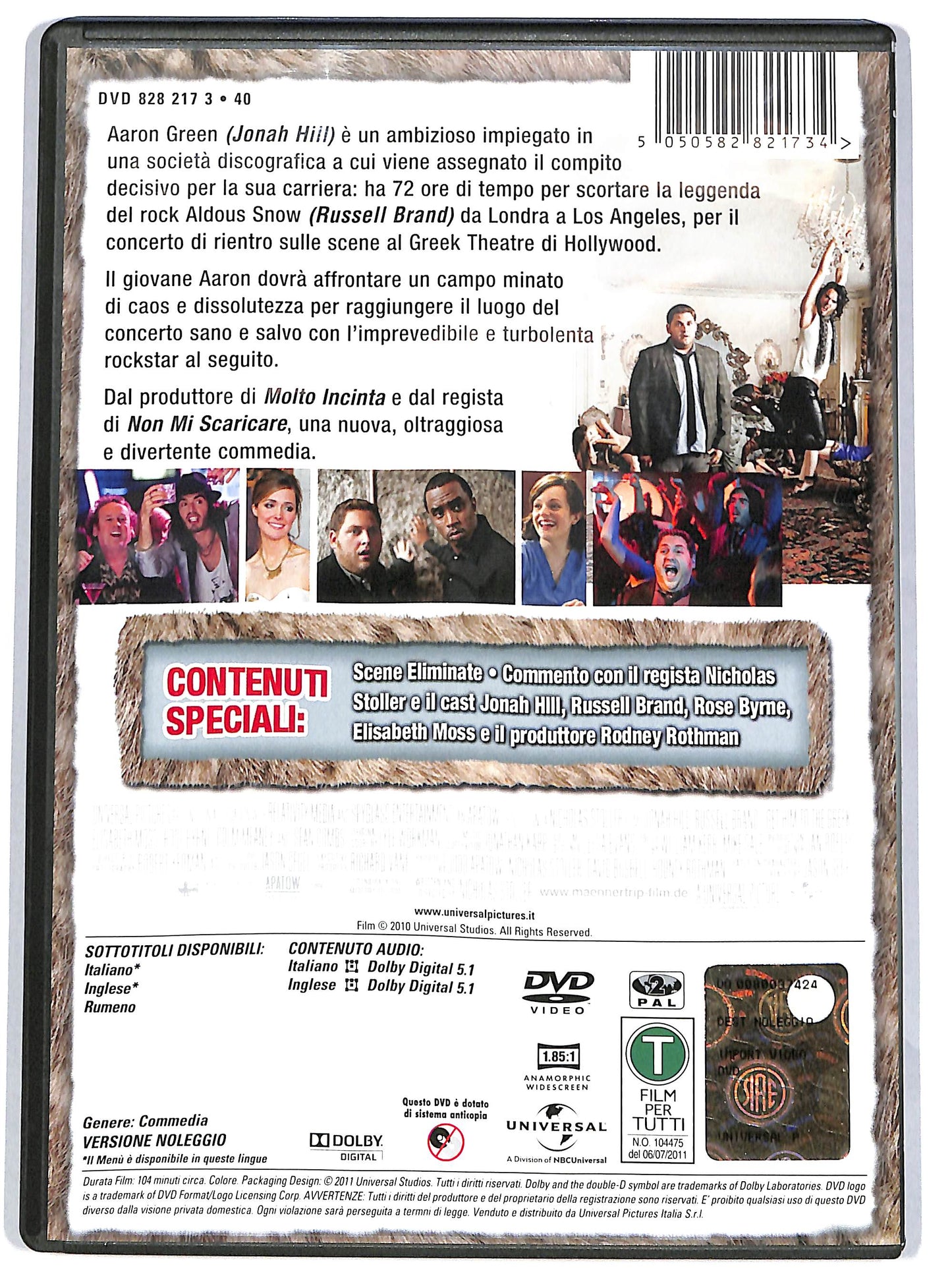 EBOND In viaggio con una rock star Noleggio DVD D642161