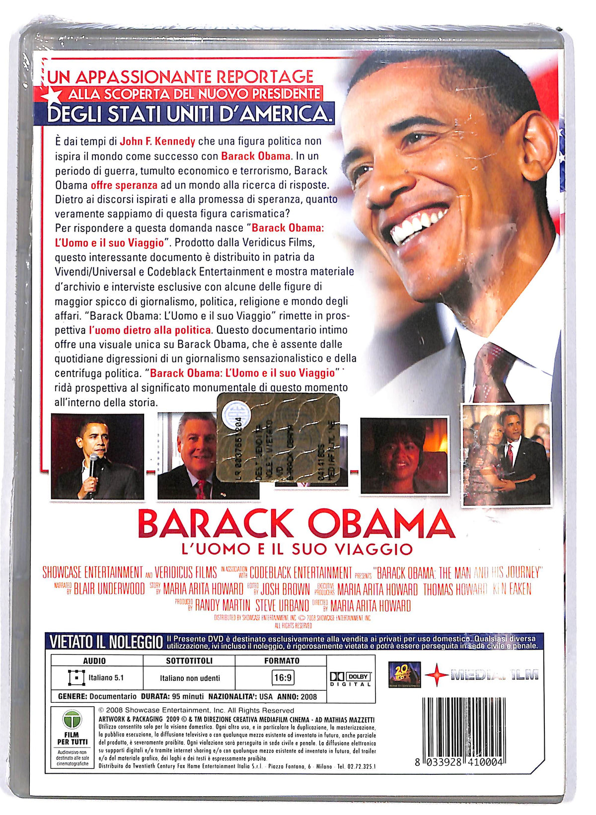EBOND Barack Obama  l'uomo e il suo viaggio DVD D642360