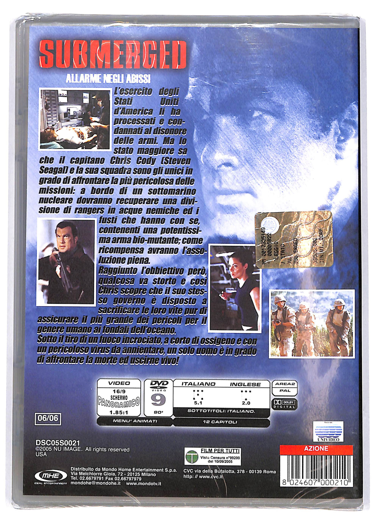 EBOND Submerged - Allarme negli abissi  DVD D642363