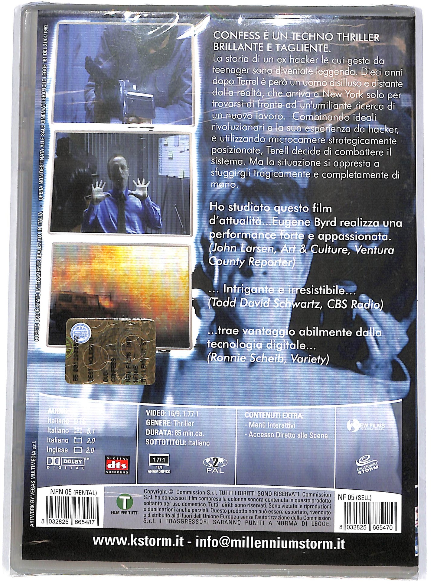 EBOND Confess Noleggio DVD D642451