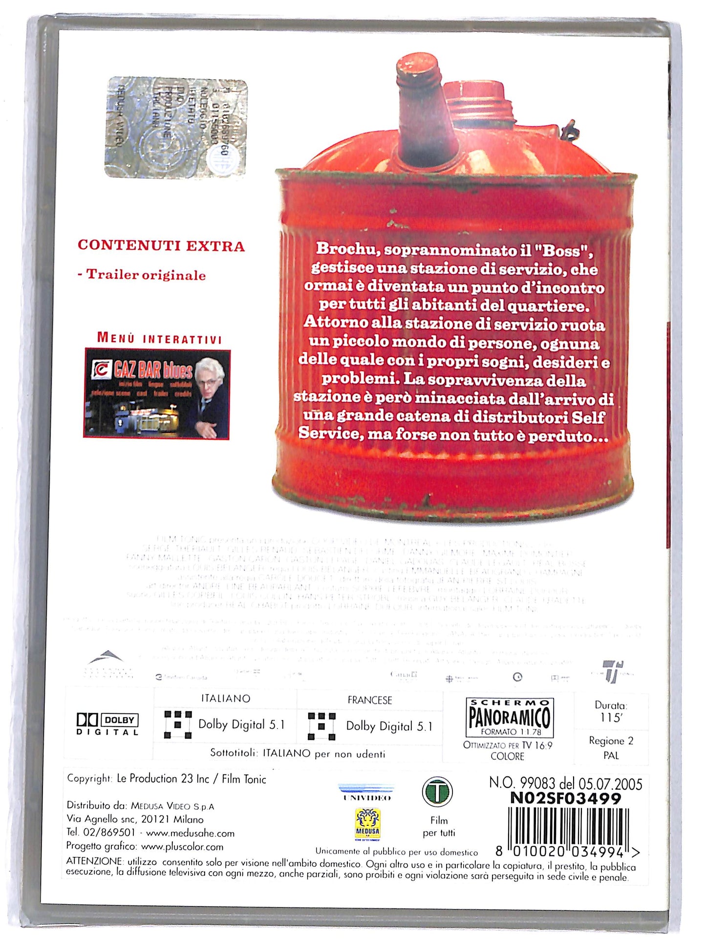 EBOND Gaz Bar Blues DVD D642535