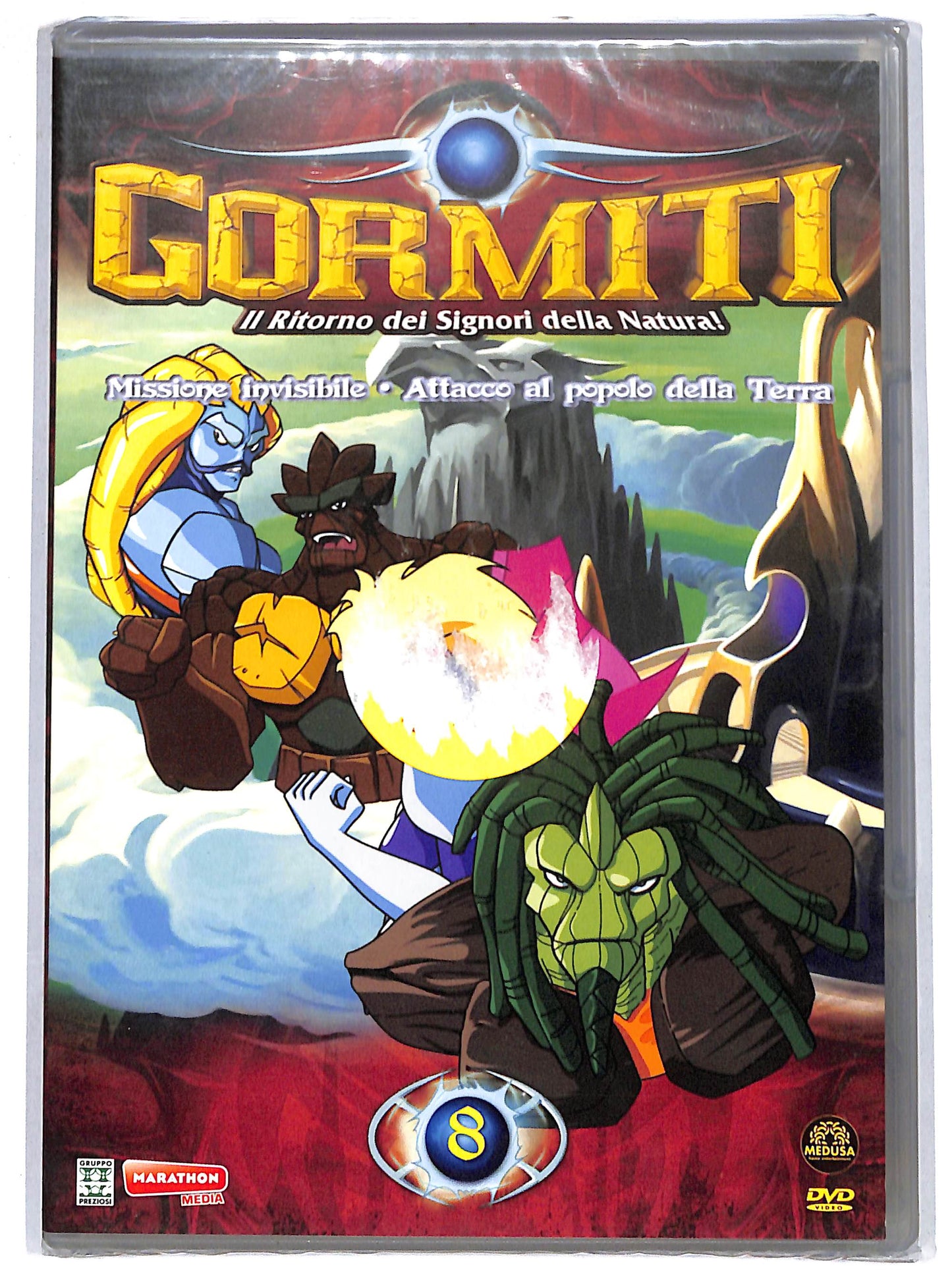 EBOND gormiti - missione invisibile - attacco al popolo della vol 8 DVD D642543
