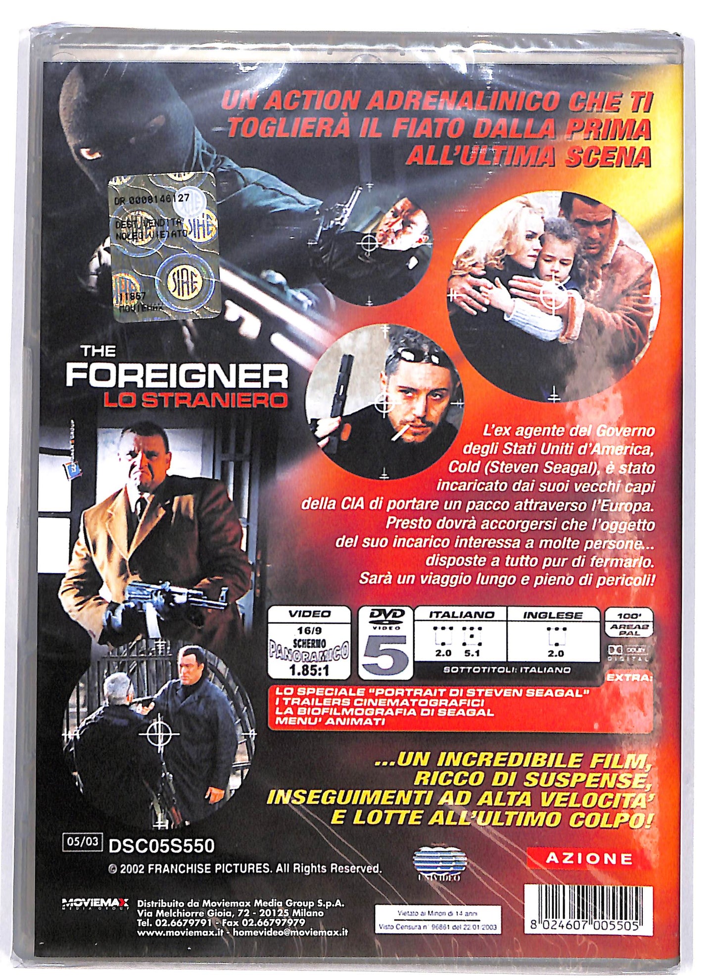 EBOND The Foreigner  Lo straniero DVD D642610
