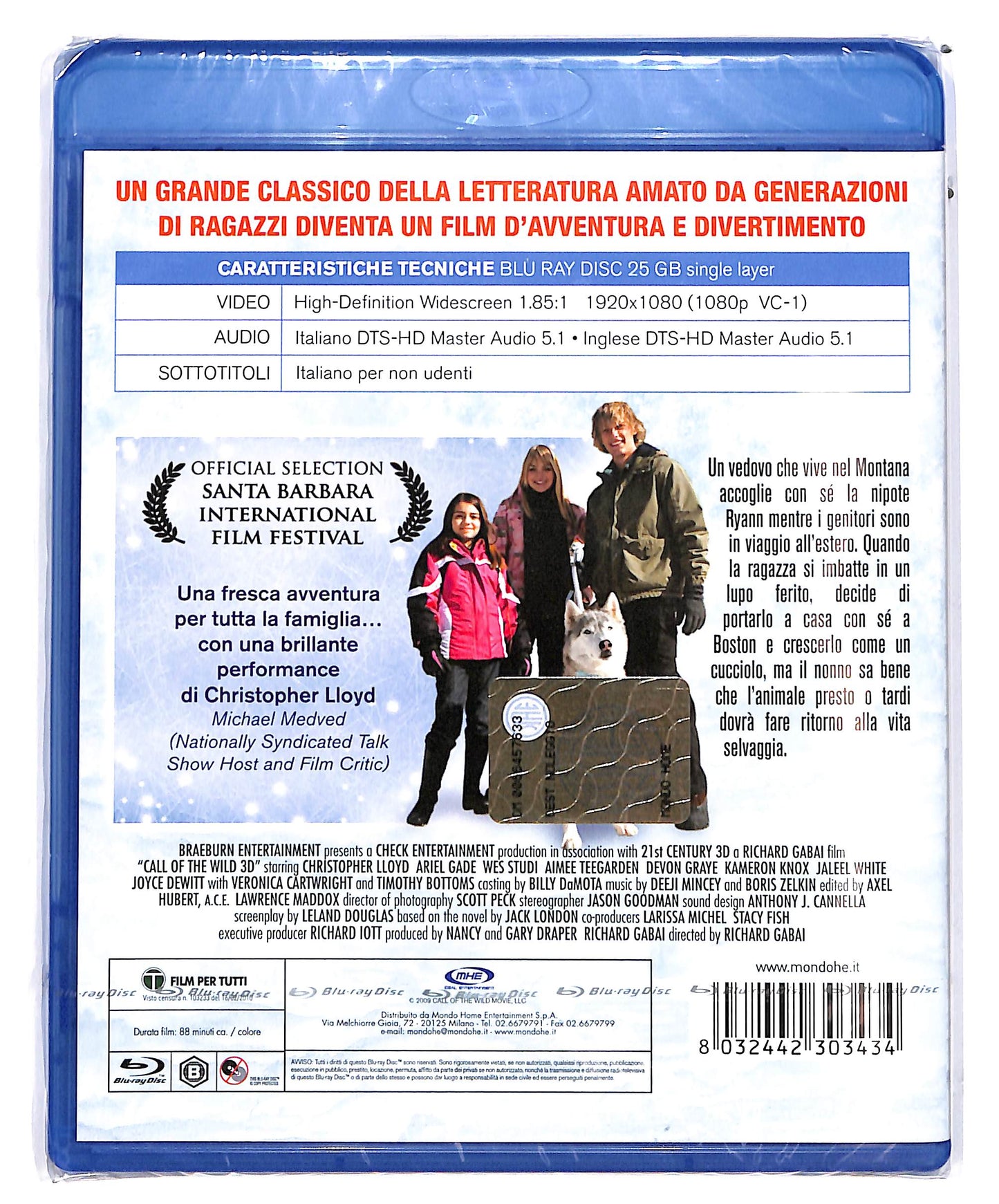 EBOND Il richiamo della foresta Noleggio BLURAY D642627