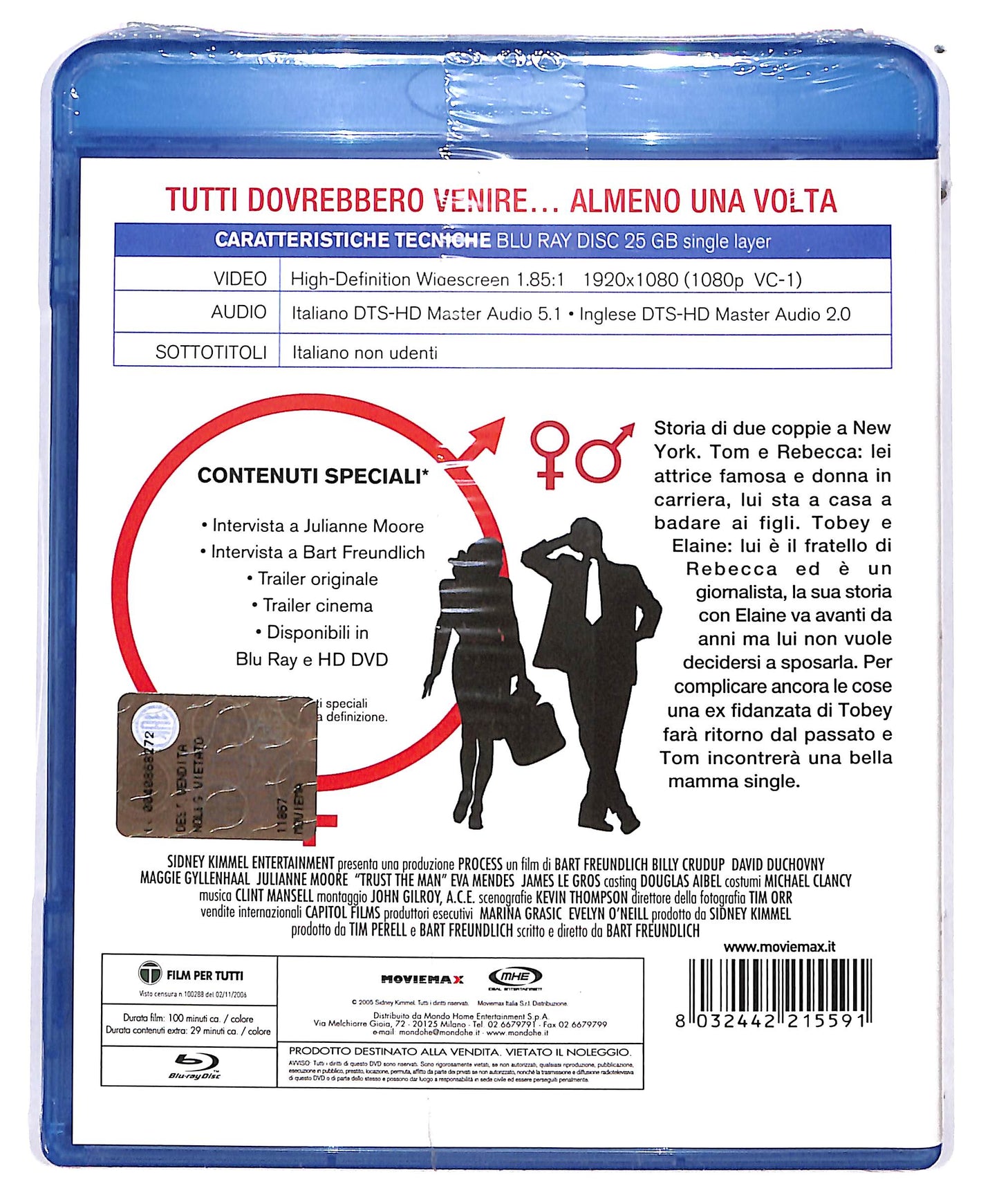 EBOND Uomini e donne BLURAY BLURAY D642634