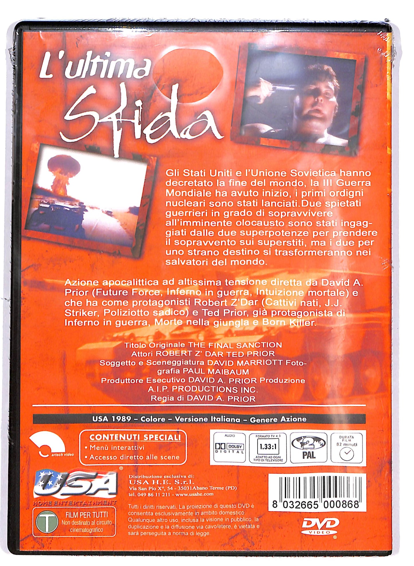 EBOND L' Ultima Sfida  DVD D642676