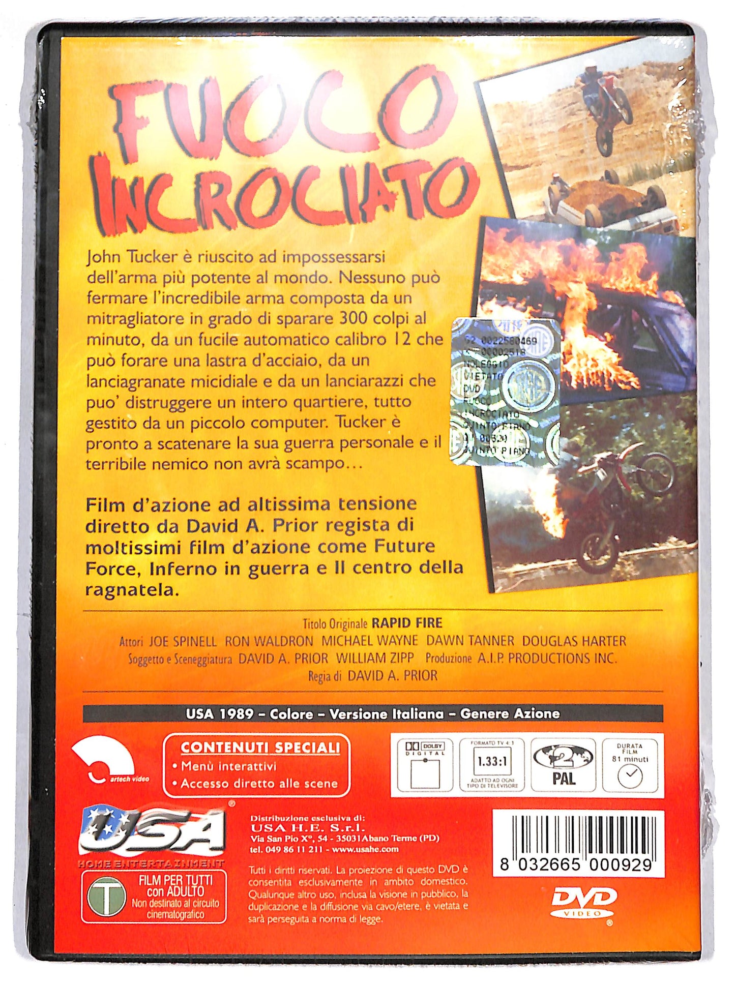 EBOND fuoco incrociato DVD D642821