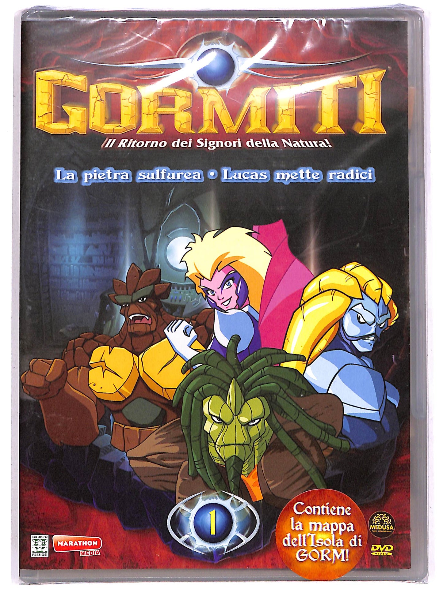 EBOND Gormiti Stg.1 Vol.1 - La pietra Sulfurea - Lucas mette radici DVD D642919