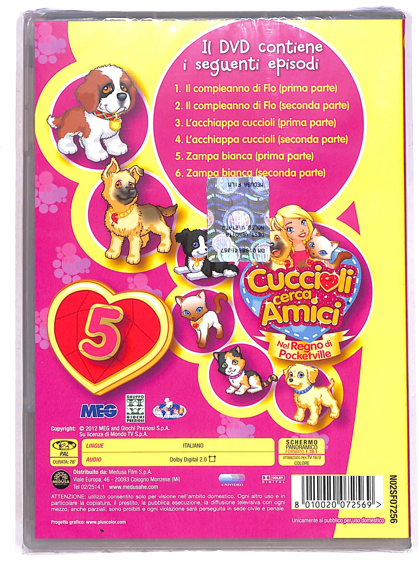 EBOND Cuccioli cerca amici - Nel regno di Pocketville Vol.5 DVD D642948