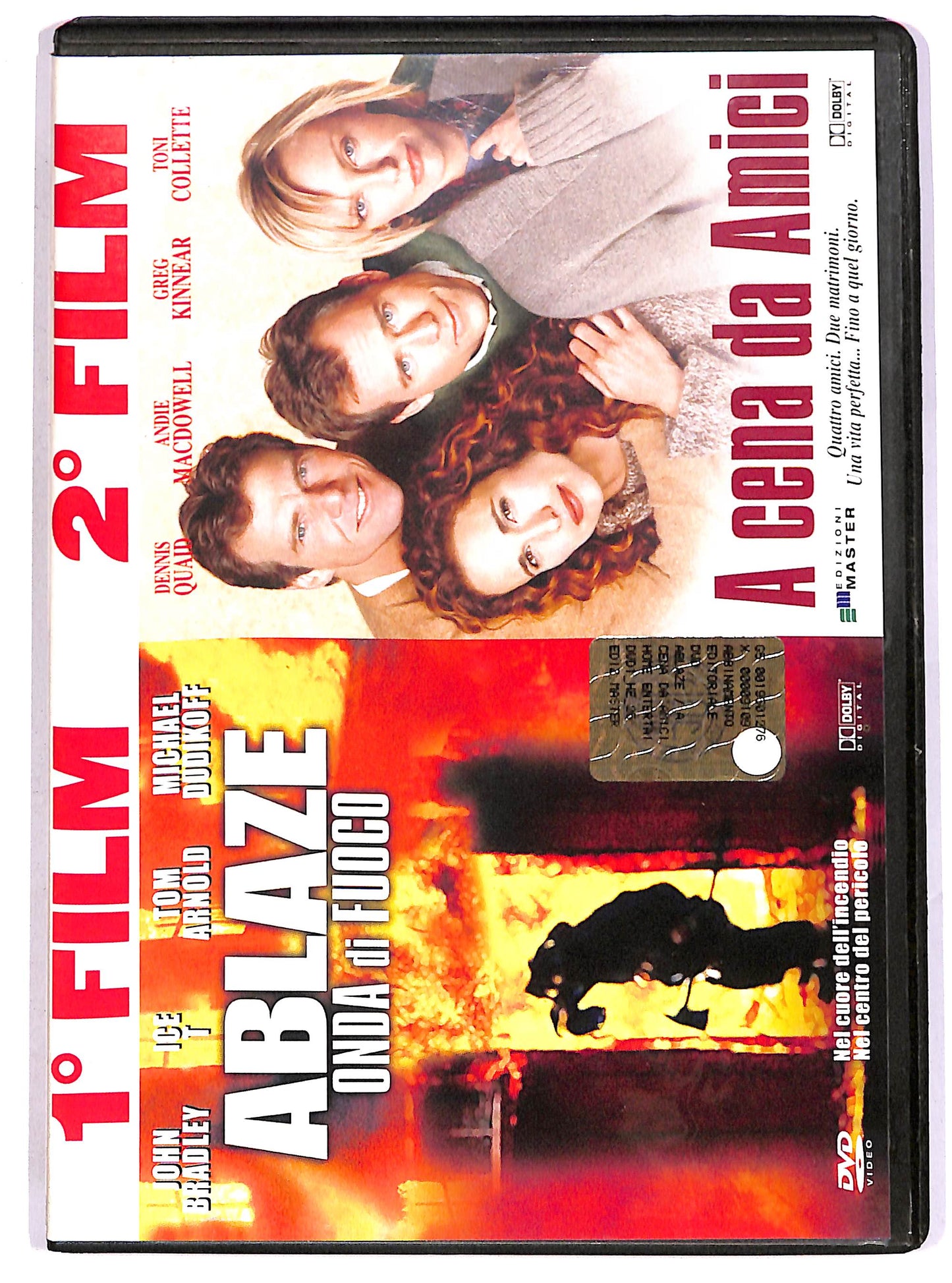 EBOND Ablaze - Onda di fuoco + A cena da amici (Combo) EDITORIALE DVD D643043