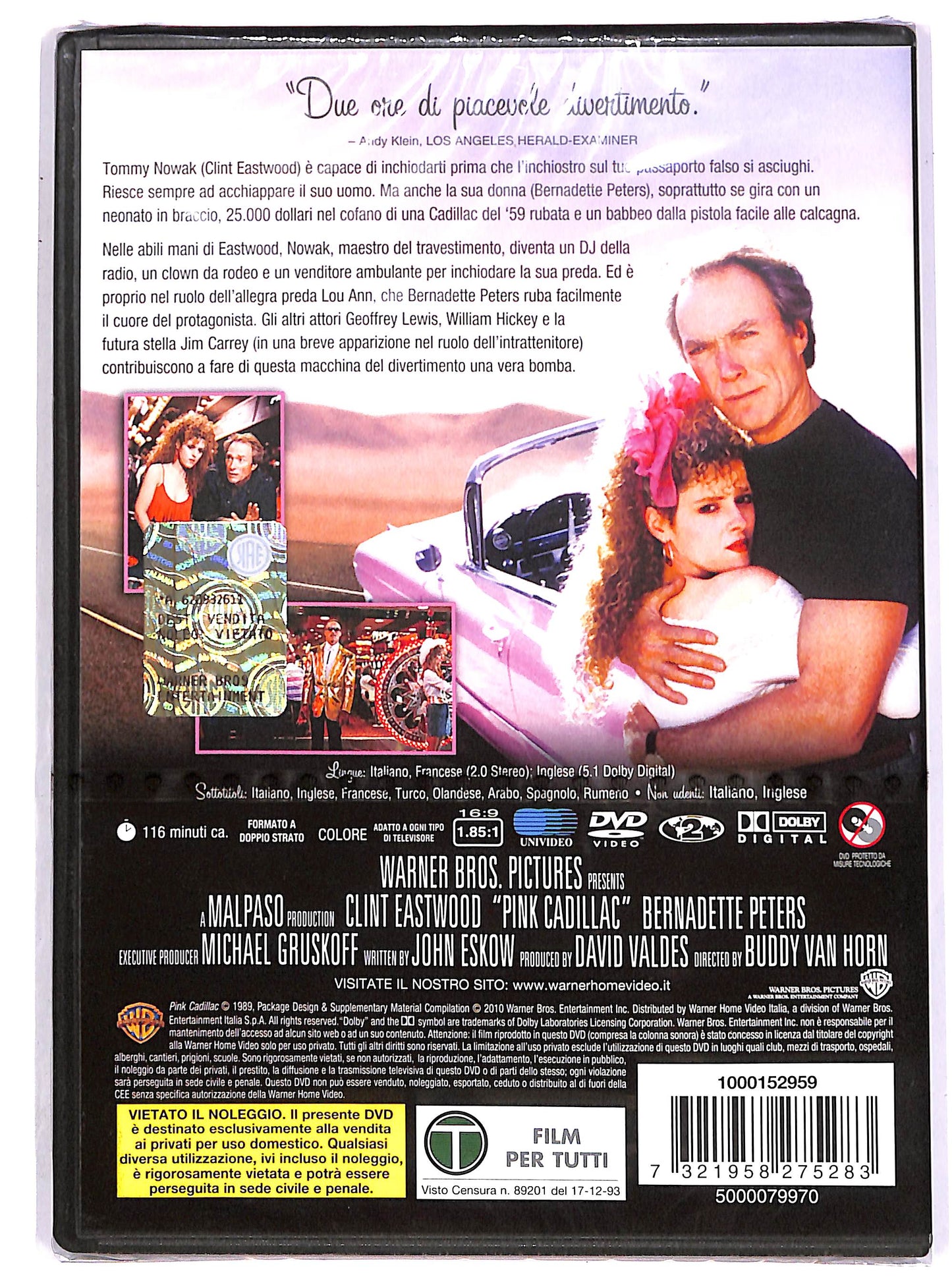 EBOND Pink Cadillac DVD D643315