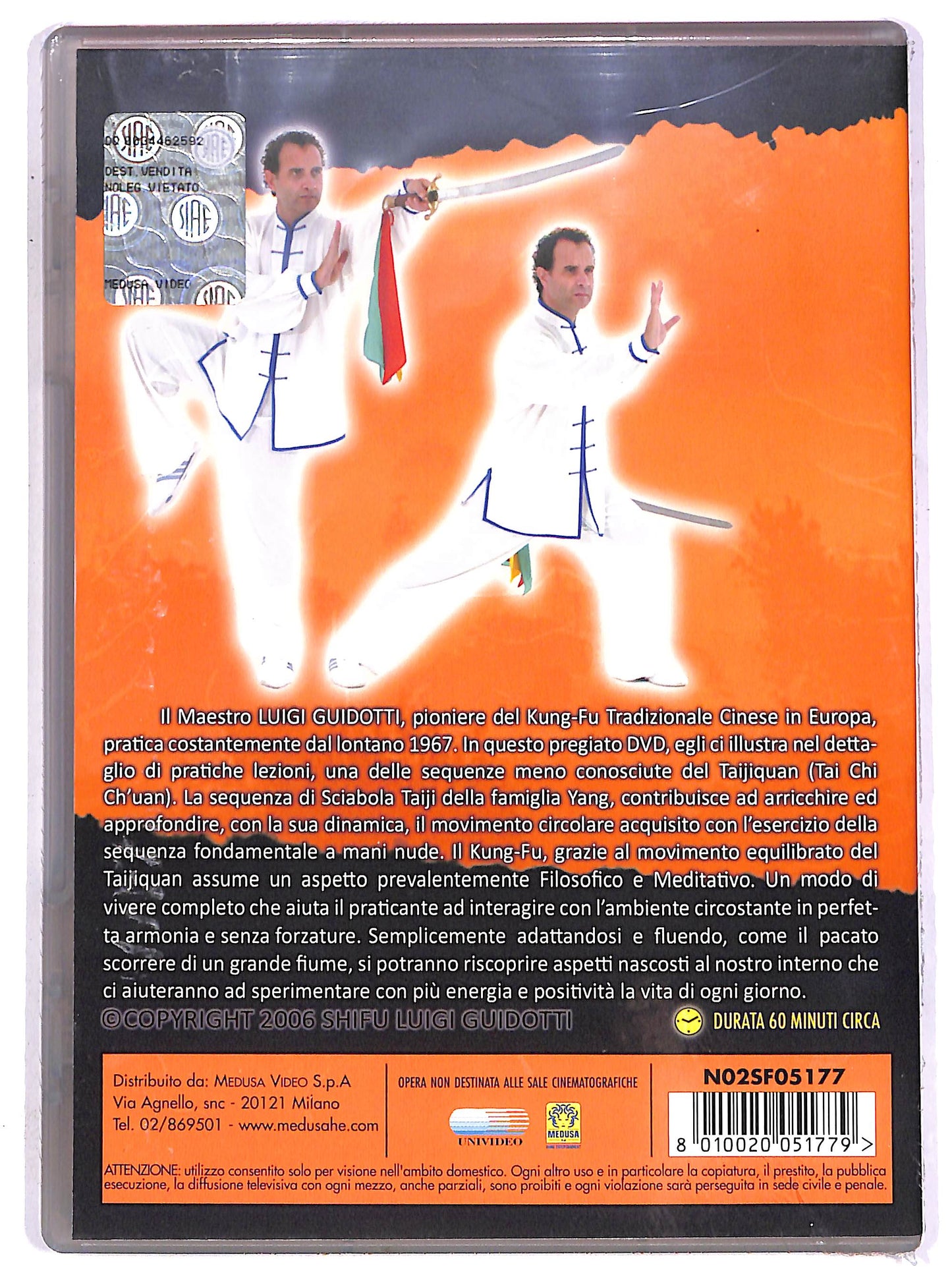 EBOND Yang Tai Ji Dahn Doe - La sciabola Tai Ji della famiglia Yang DVD D643417