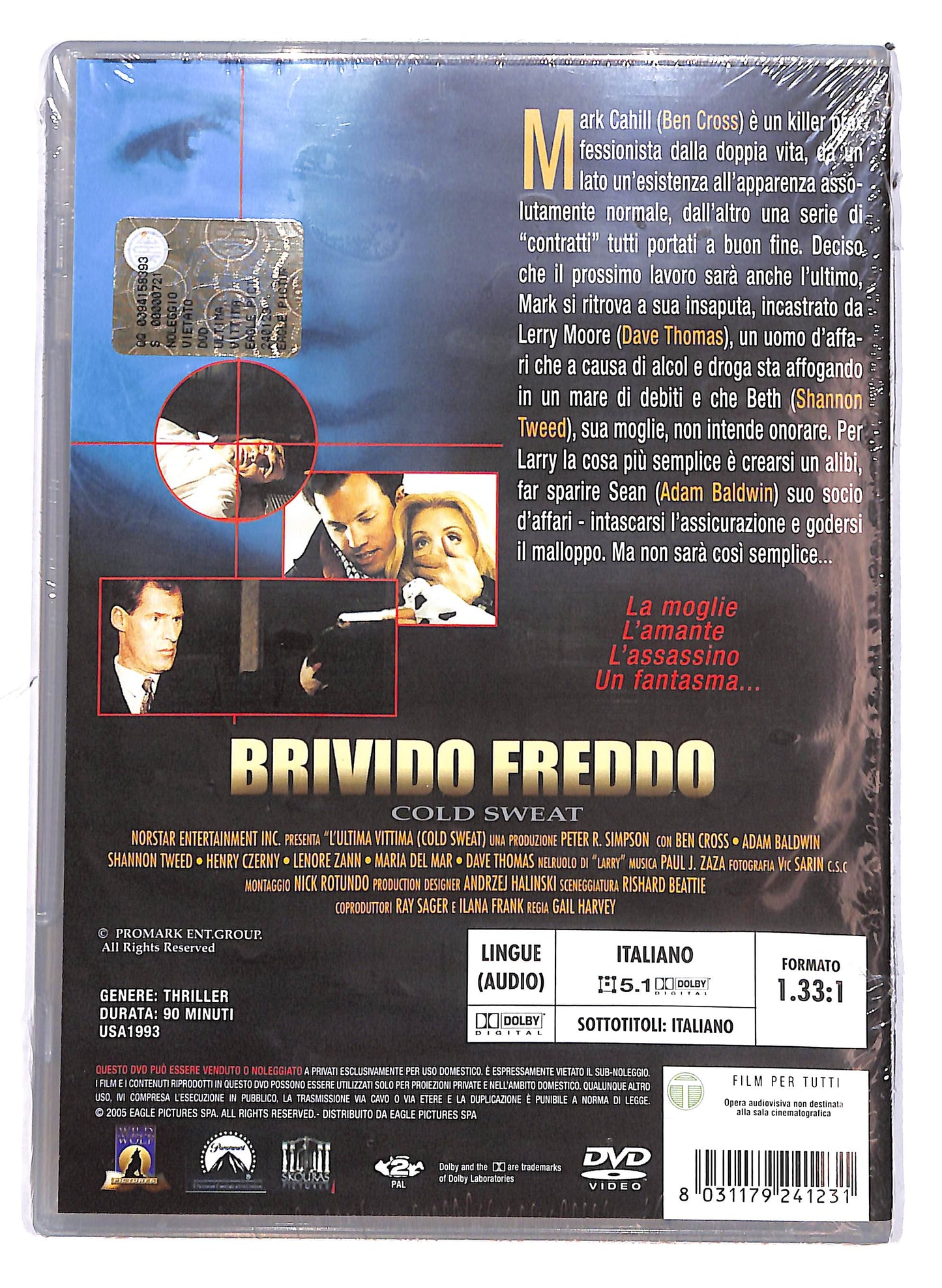 EBOND Brivido freddo Slim DVD D643508