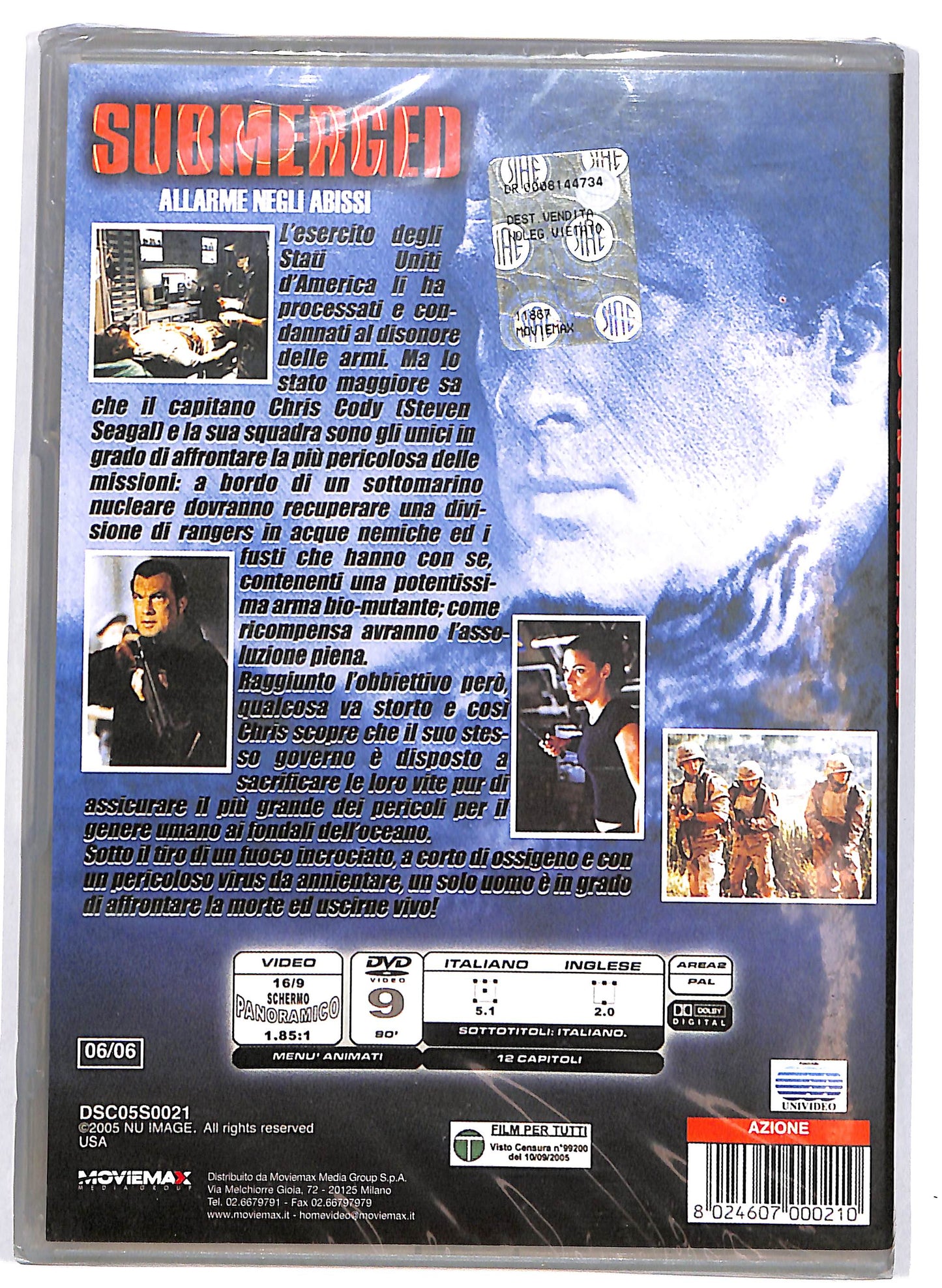 EBOND Submerged - Allarme negli abissi  DVD D643553