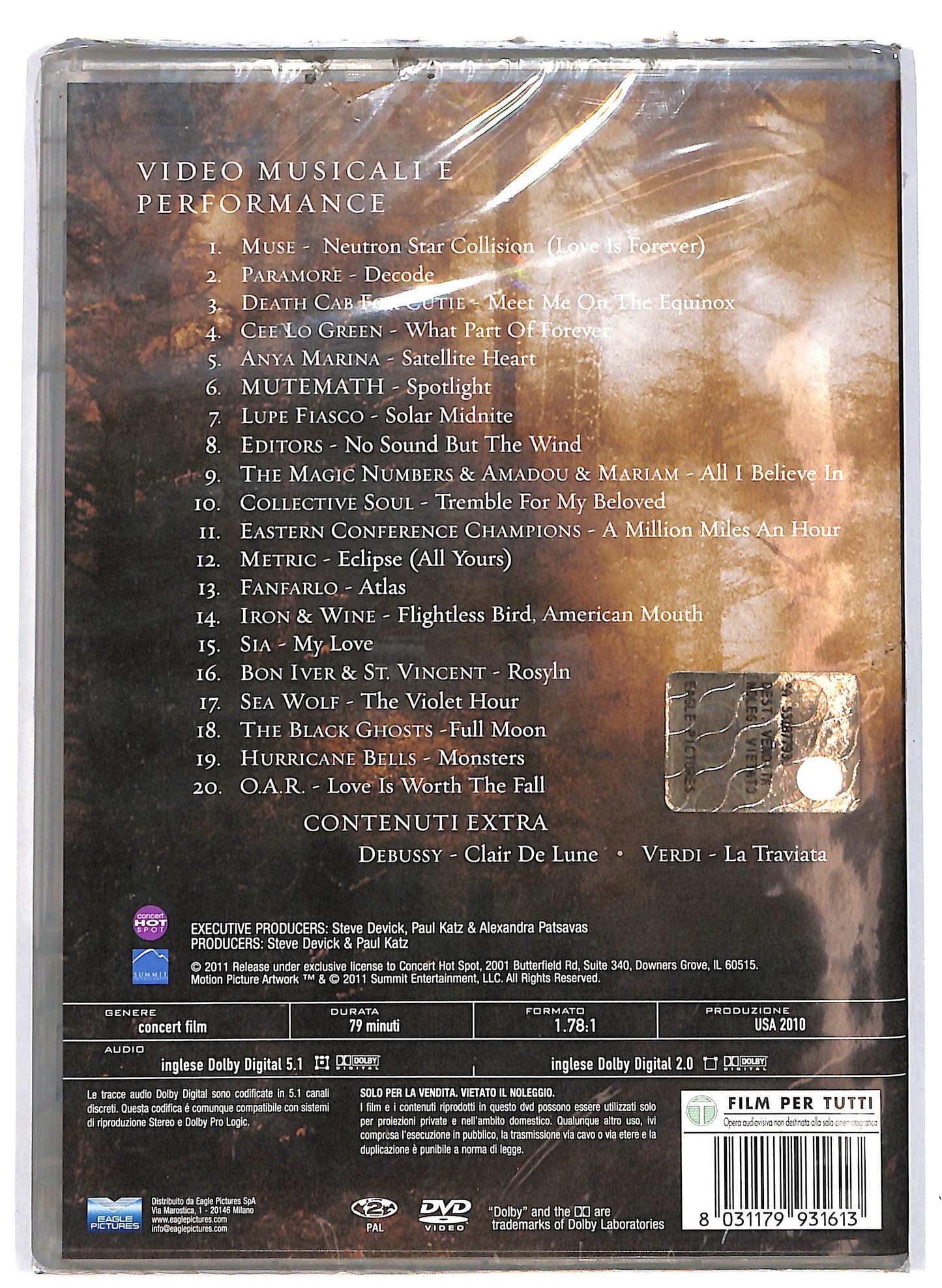 EBOND Music from the Twilight Saga Soundtrack DVD D643563