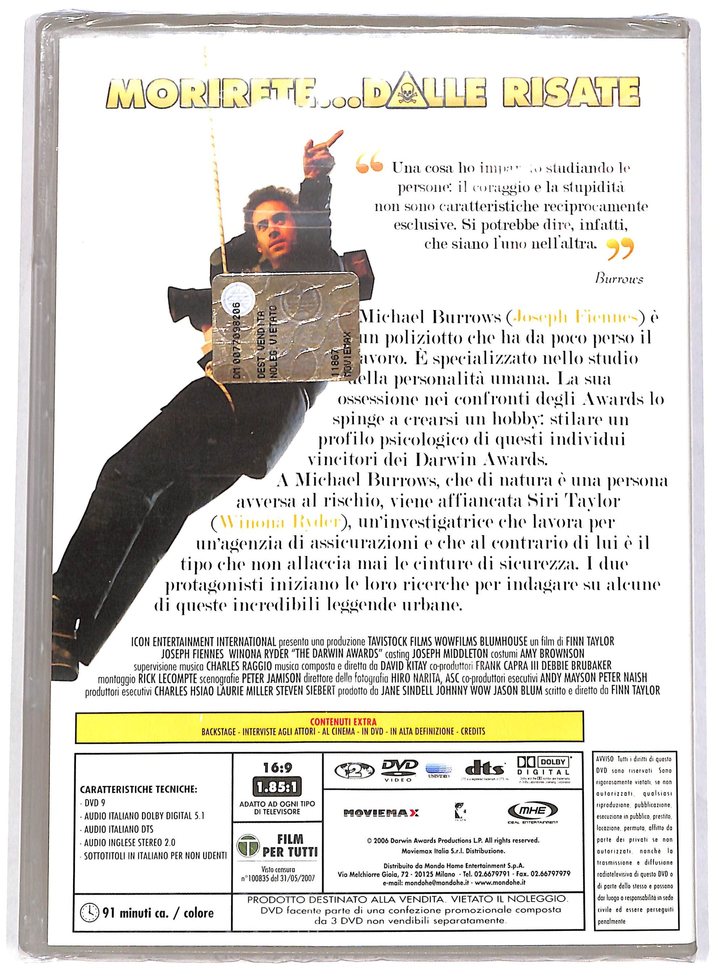 EBOND The Darwin Awards EDITORIALE DVD D643610