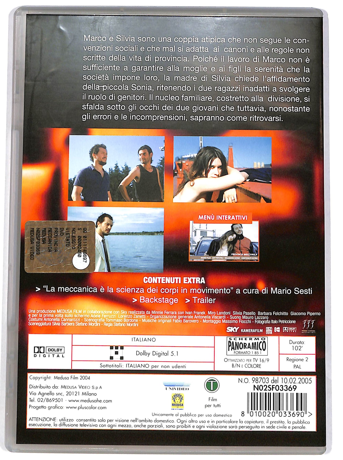 EBOND Provincia meccanica DVD D643632
