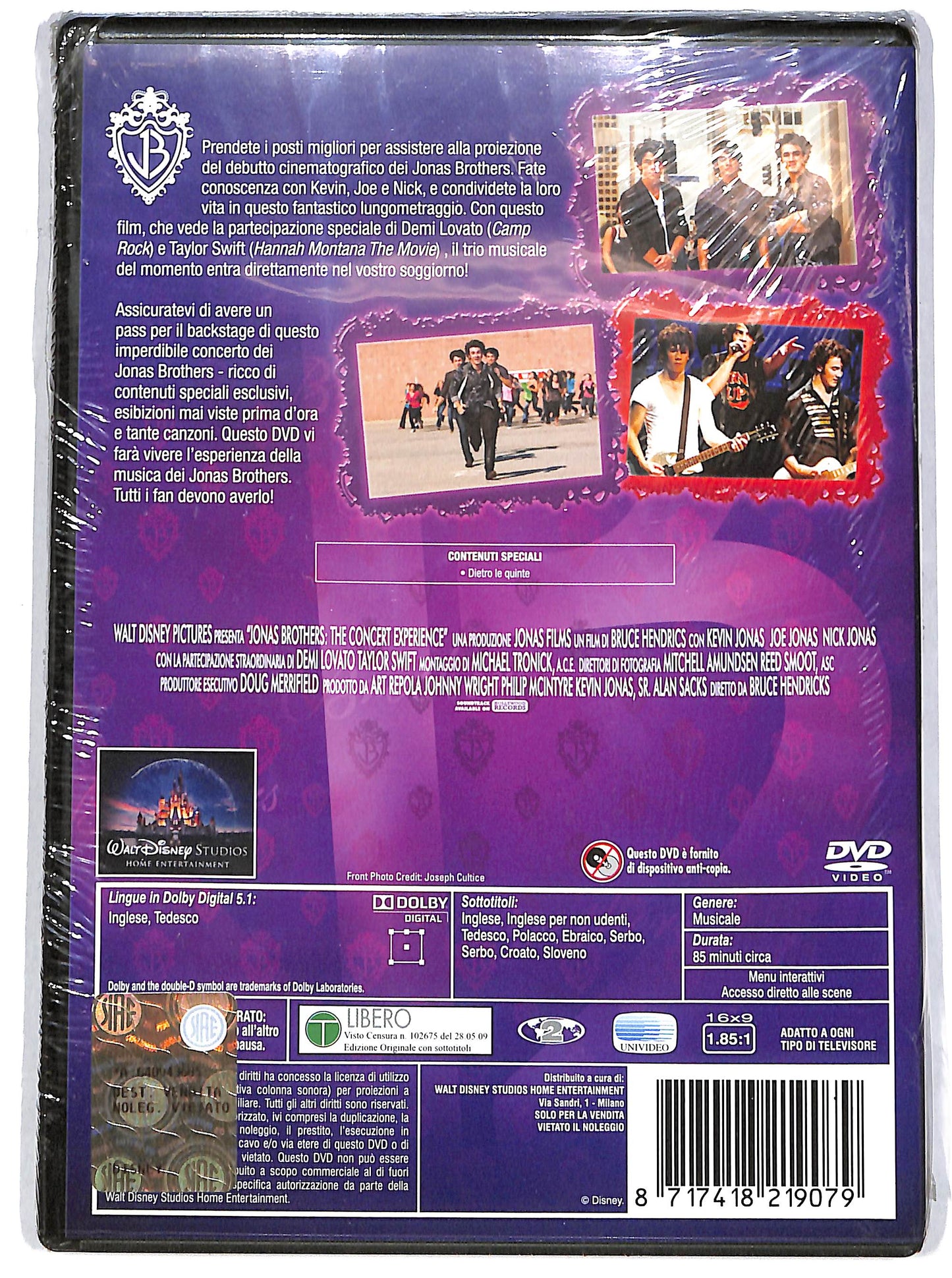 EBOND Jonas Brothers - The Concert Experience DVD D643848