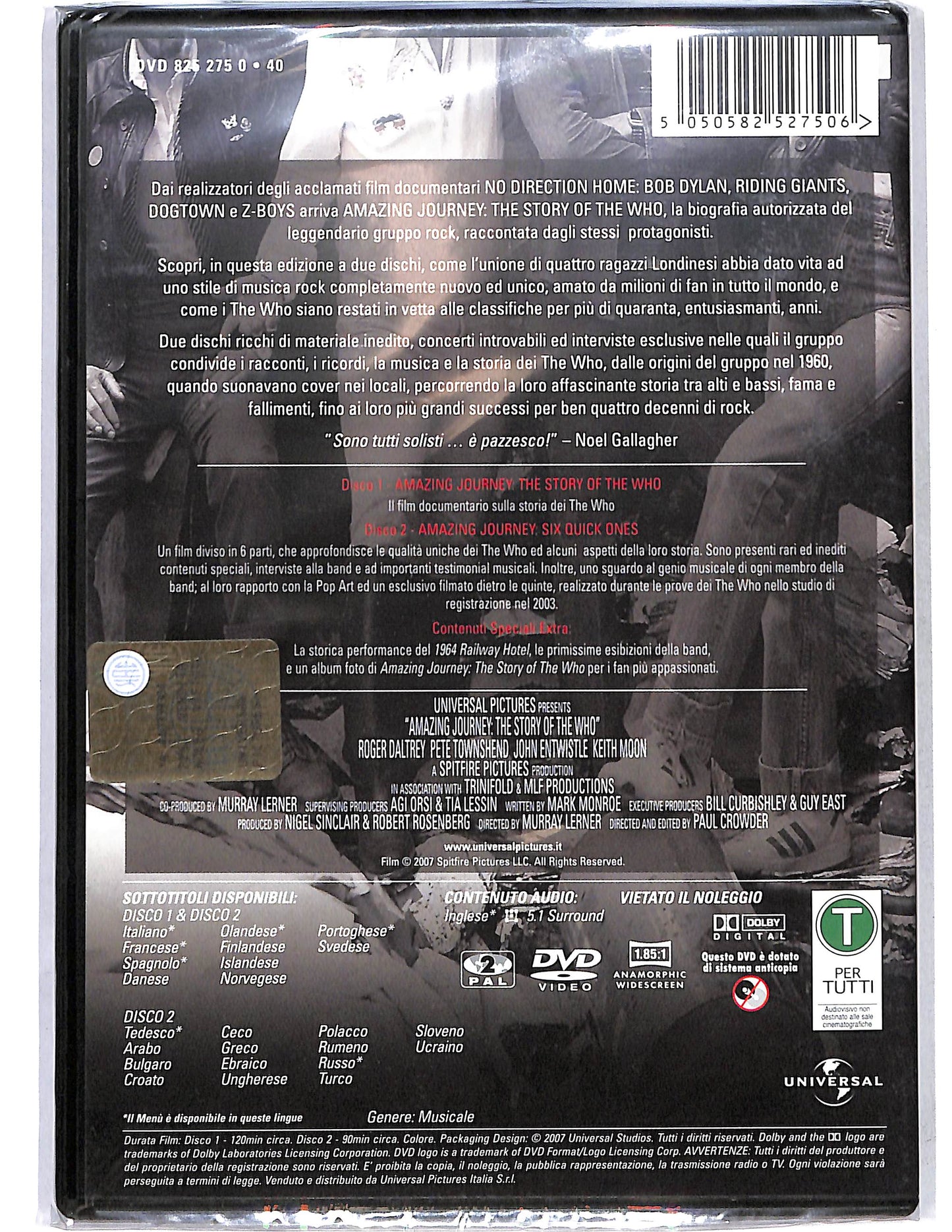 EBOND Amazing Journey: The story of the who DVD D643902