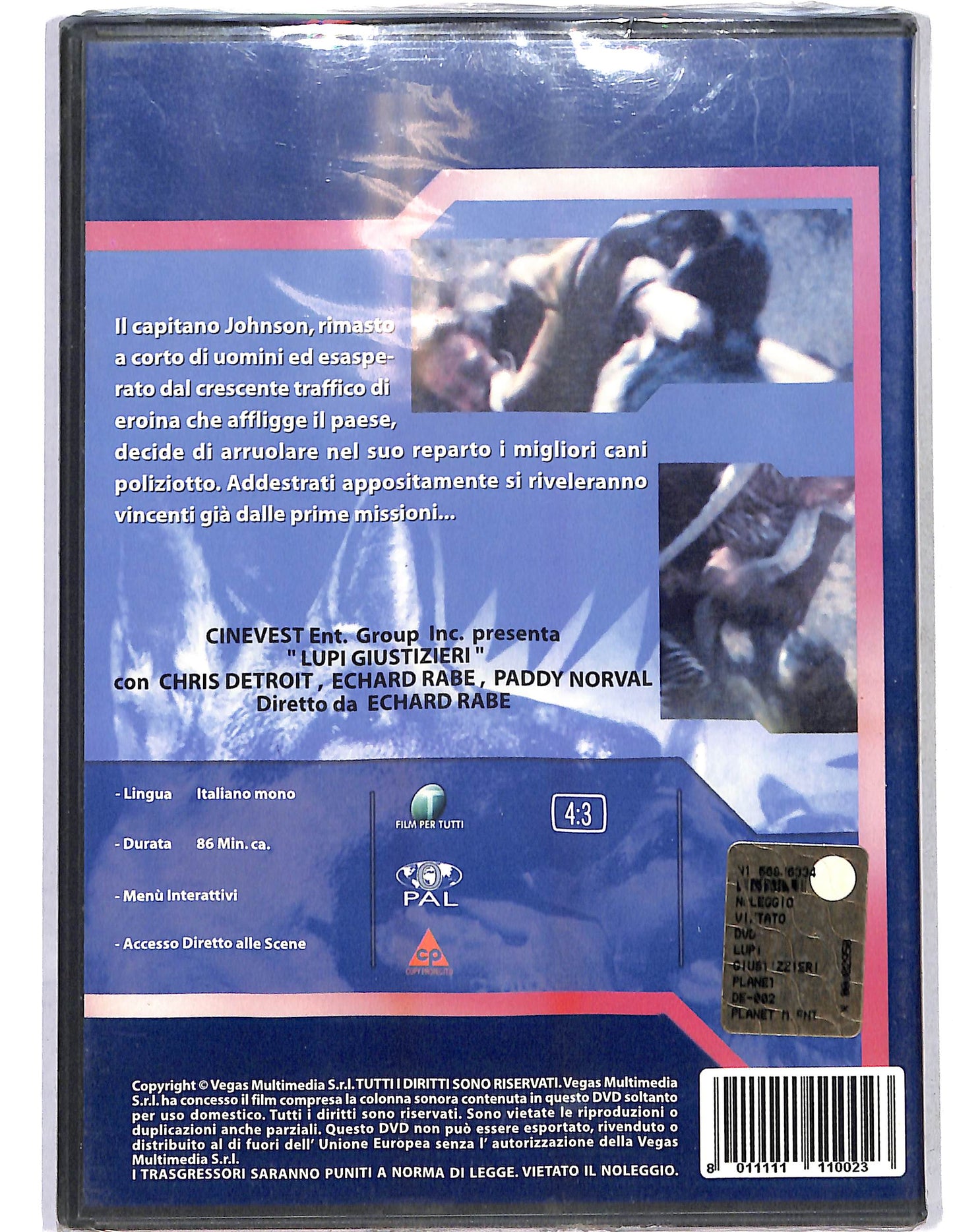 EBOND Lupi giustizieri  DVD D644041