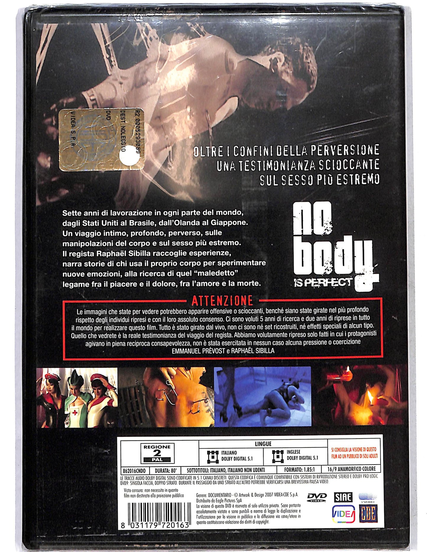 EBOND No Body Is Perfect  NOLEGGIO DVD D644101
