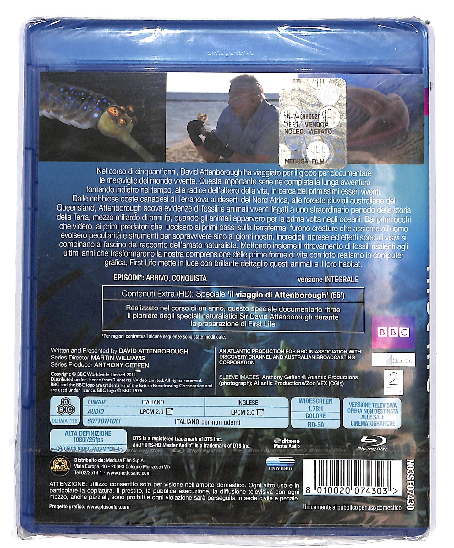 EBOND First Life L'origine della vita BLURAY D644402