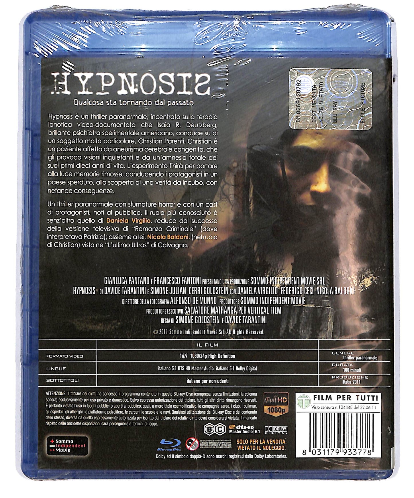 EBOND Hypnosis BLURAY D644425