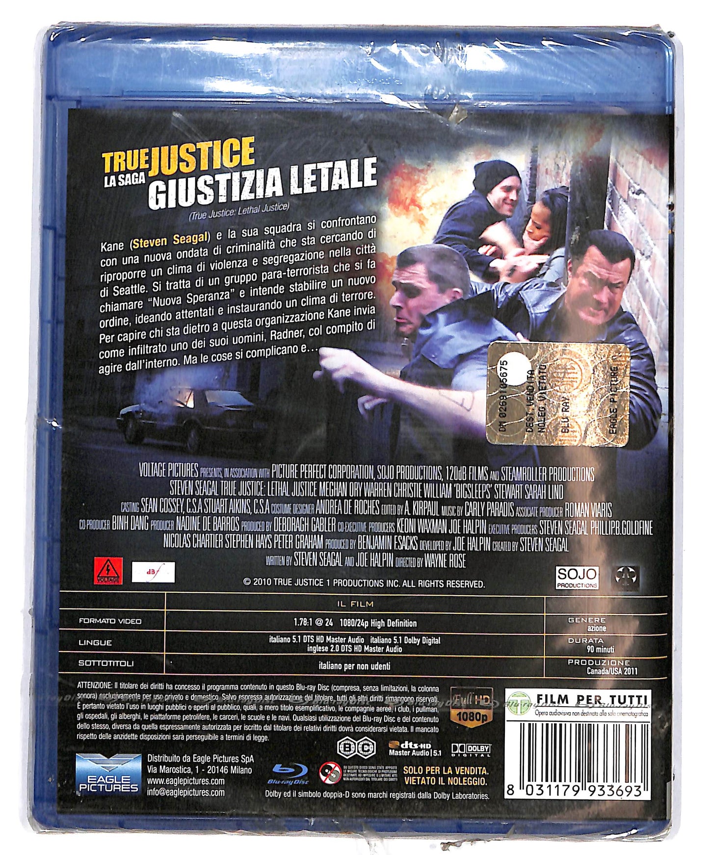 EBOND True Justice. Giustizia letale  BLURAY BLURAY BLURAY D644426