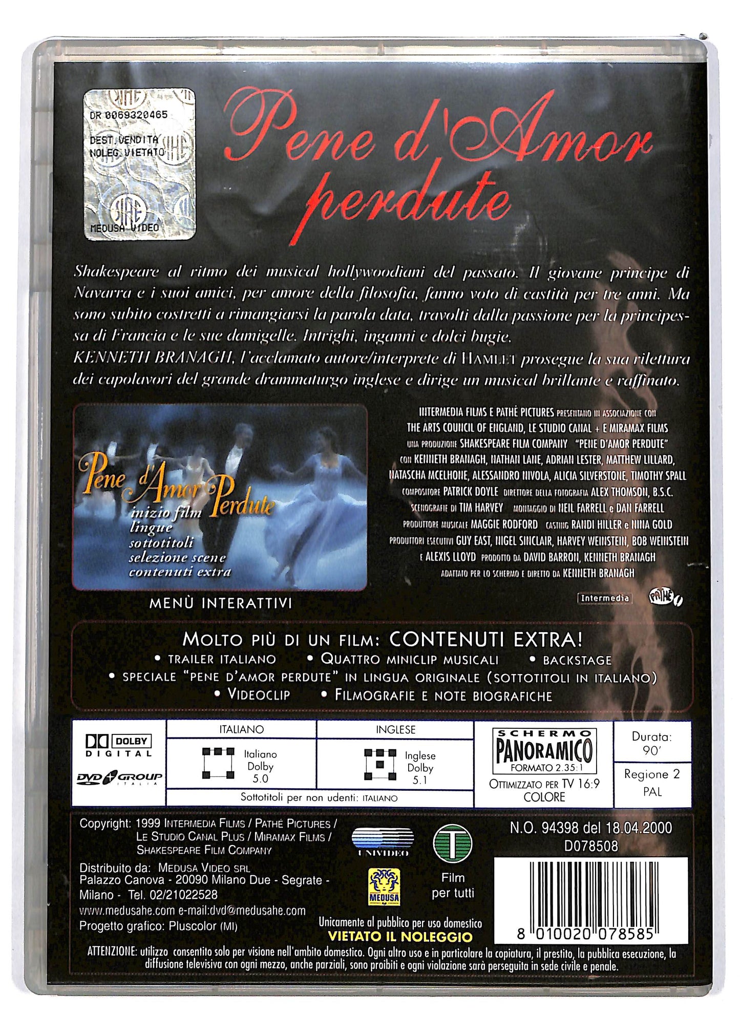 EBOND Pene d'amor perdute DVD D644435